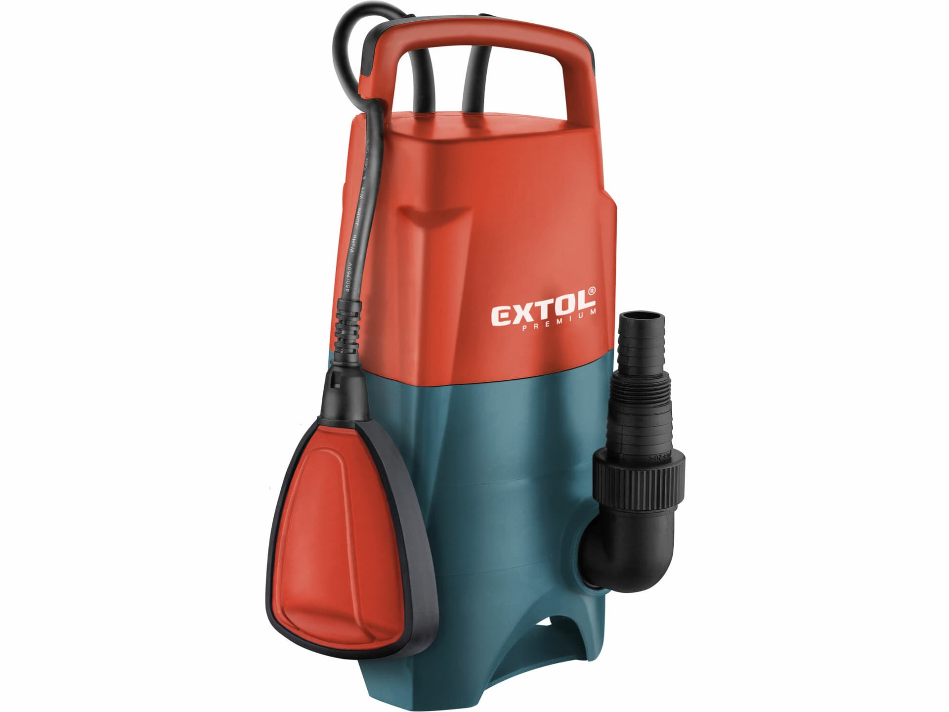 Čerpadlo ponorné kalové, príkon 400W, 8000l/hod, 10m