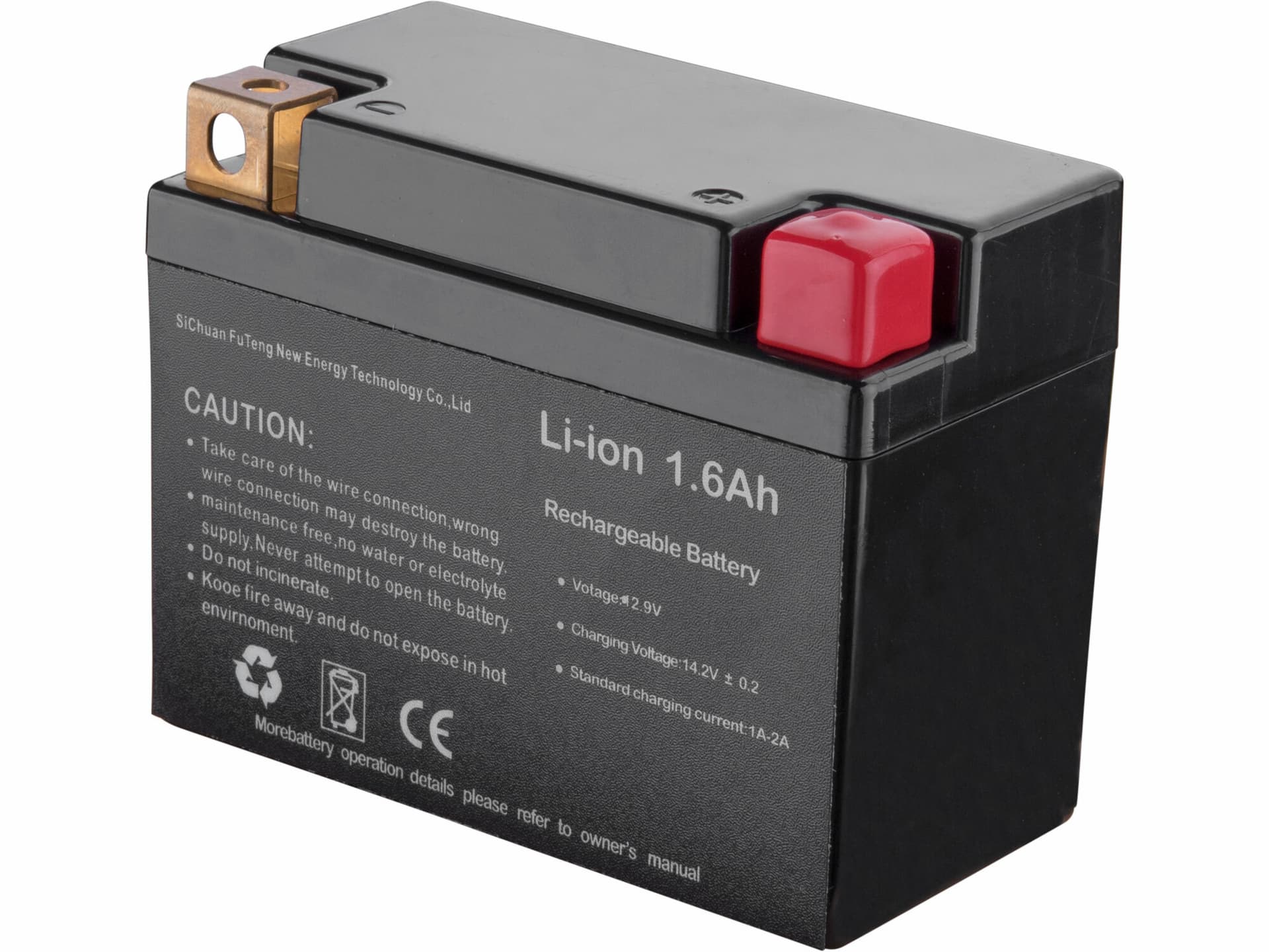 Akumulátor pre elektrický štart, 12V/1,6Ah, Li-ion, pre 8896227, 8896235