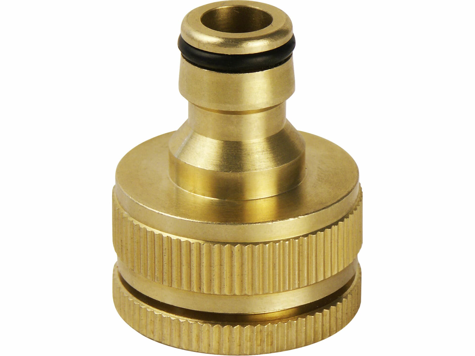 Rýchlospojka na záhradný ventil mosadzná, adaptér na 3/4'' a 1/2'' ventil