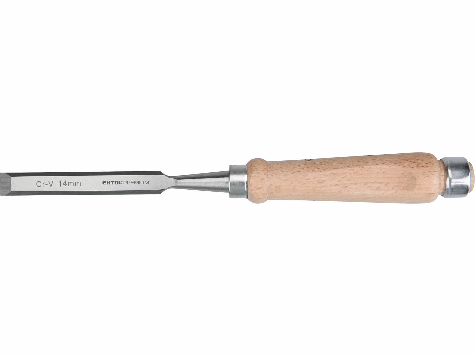 Dláto, drevená rukoväť, 14mm, dĺžka 275mm