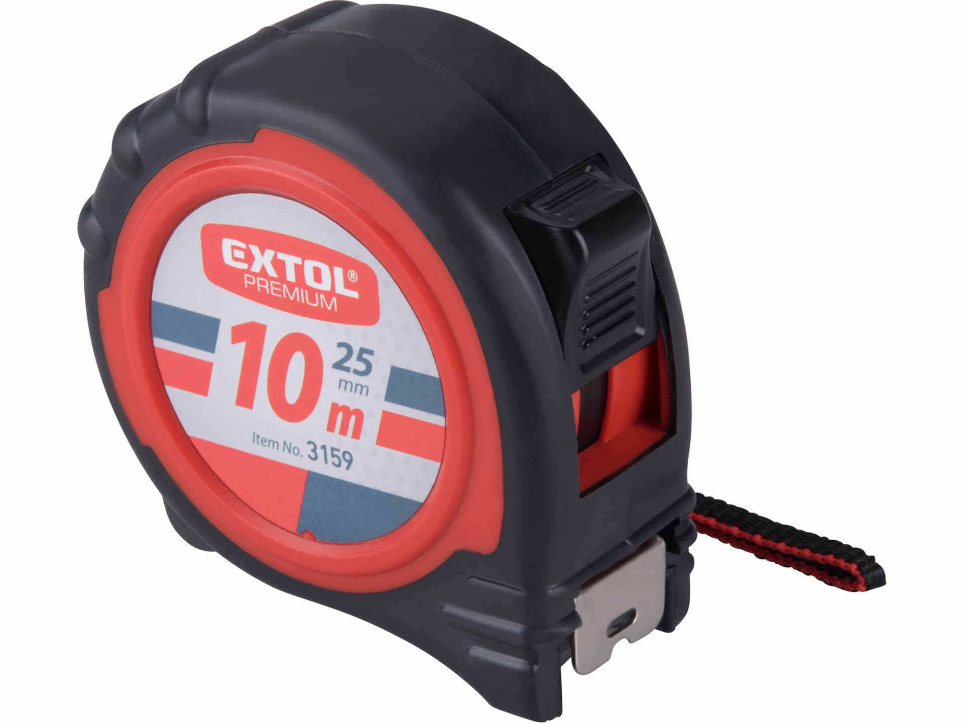 Meter zvinovací, 10m, šírka pásu 25mm (3159)