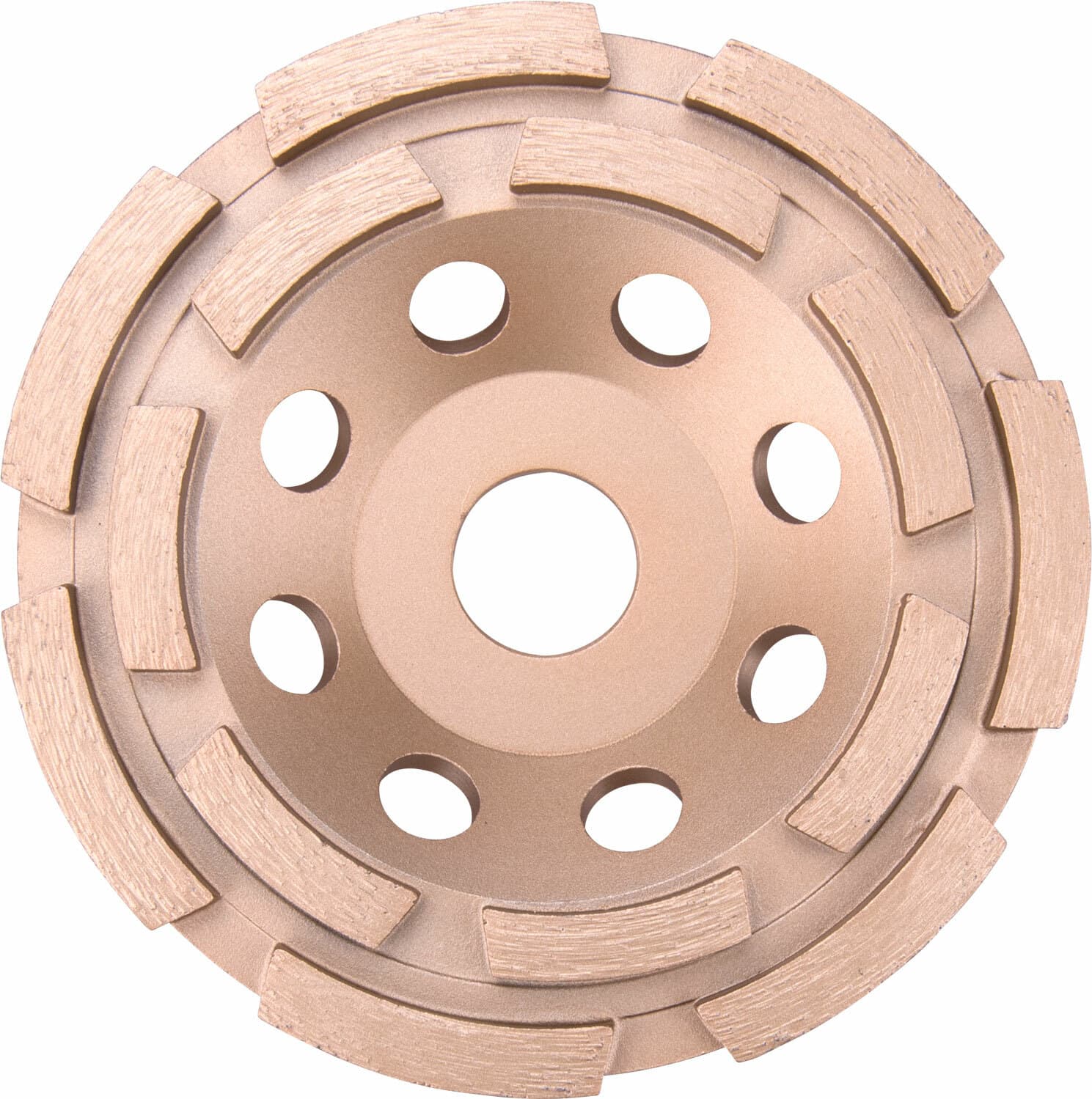 Kotúč brúsny diamantový dvojradový, 125mm, pozdĺžne lamely