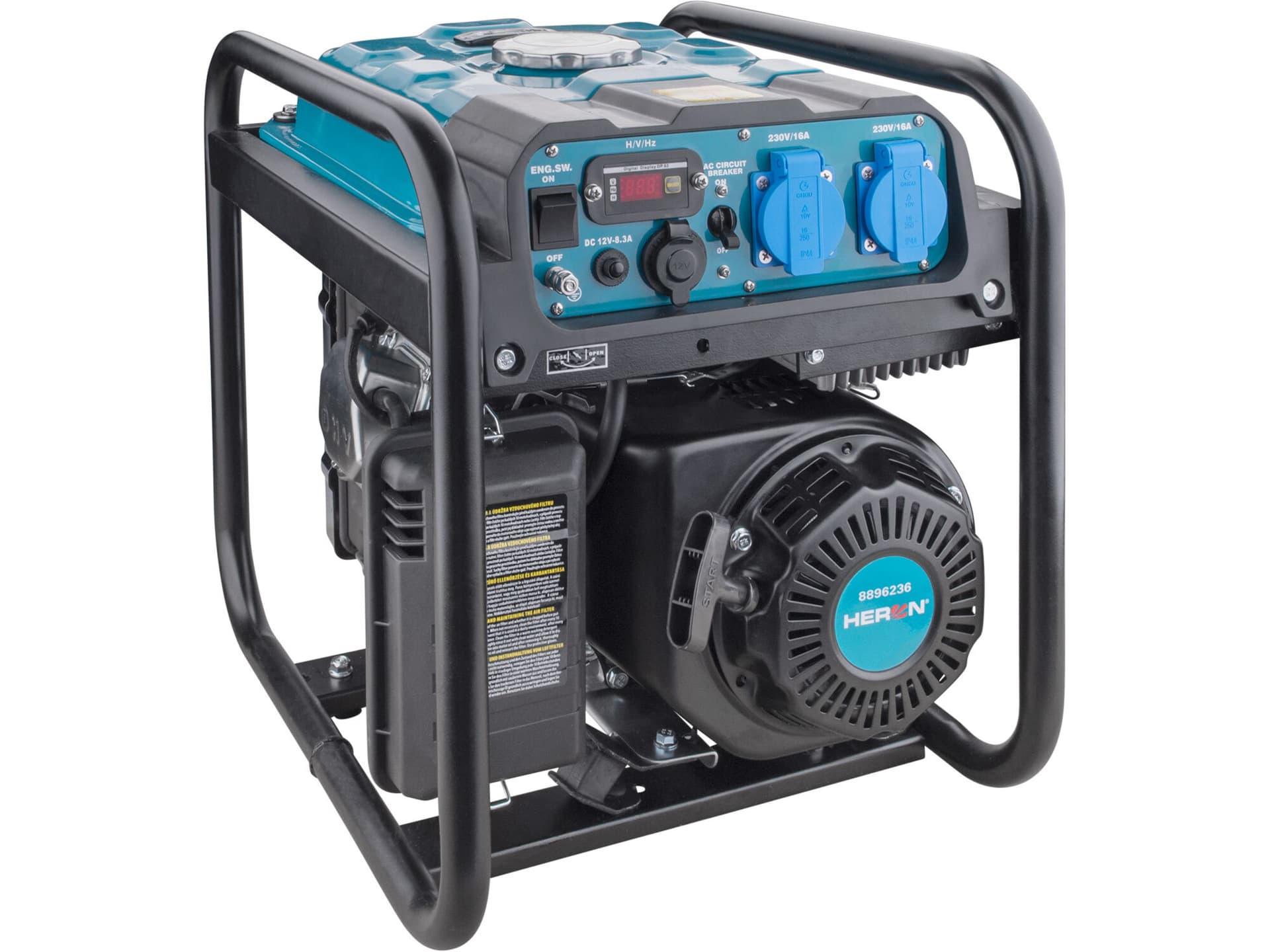 Elektrocentrála digitálna invertorová 1F, 4,2kW, 7,5HP, ručný štart