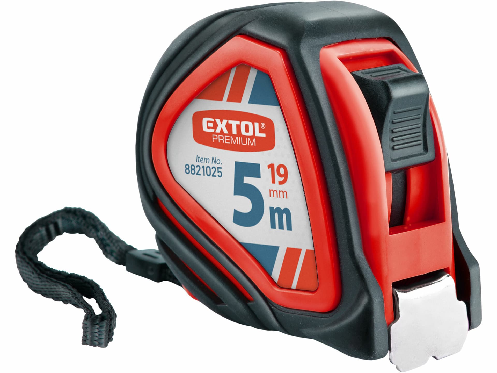 Meter zvinovací, 5m, šírka pásu 19mm (8821025)