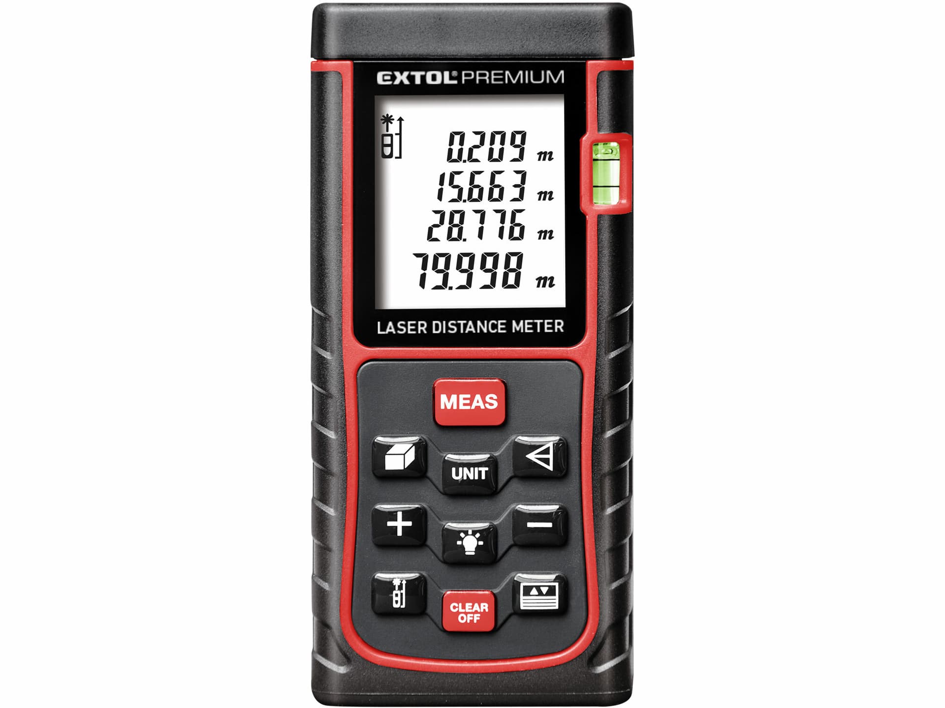Merač vzdialenosti laserový, 0,05-80m