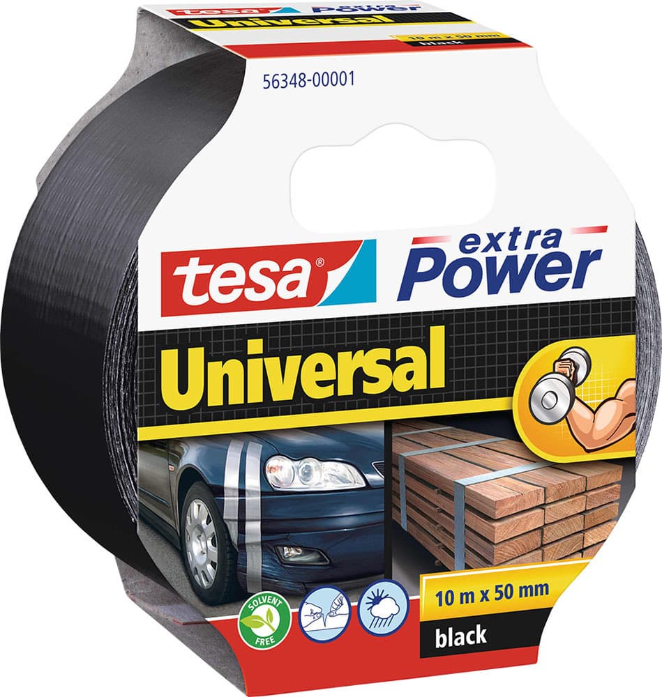 Páska 56348 čierna textilná extra pevná 10m x 50mm