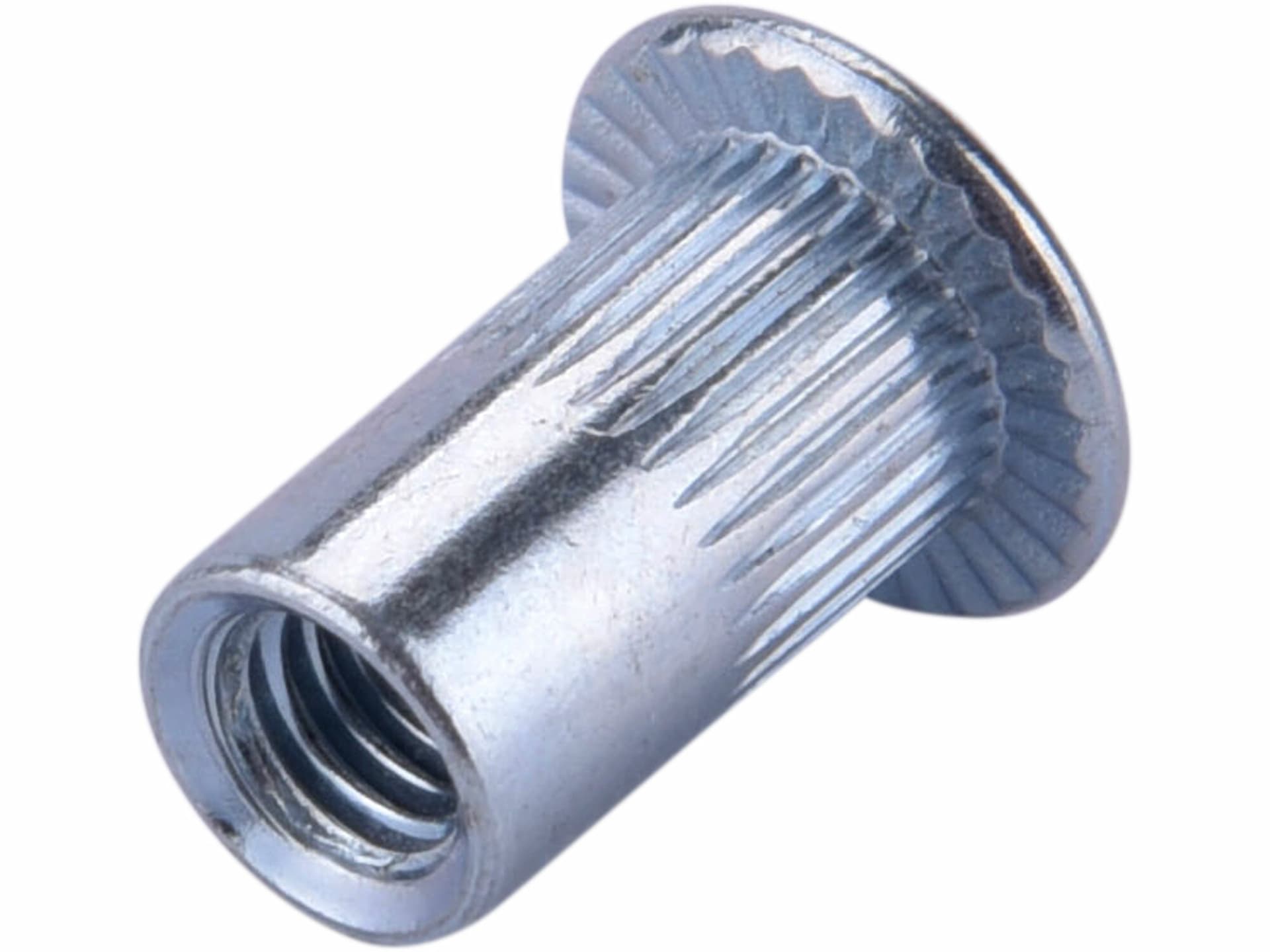 Matice nitovacie oceľové, M4x10mm, 50ks, pozinkované