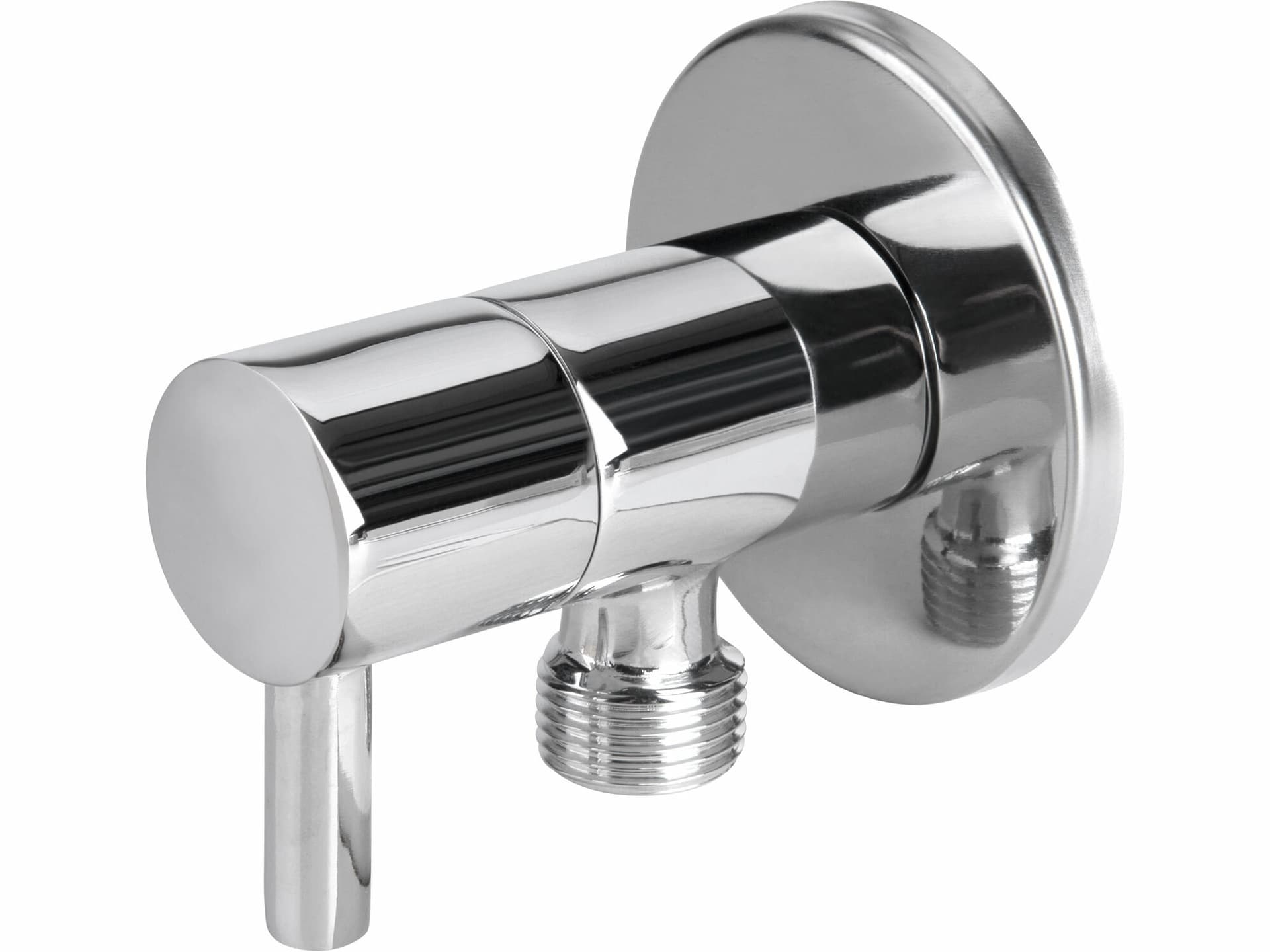 Ventil rohový s keramickým vrškom, 1/2" -3/4", mosadz, 168g