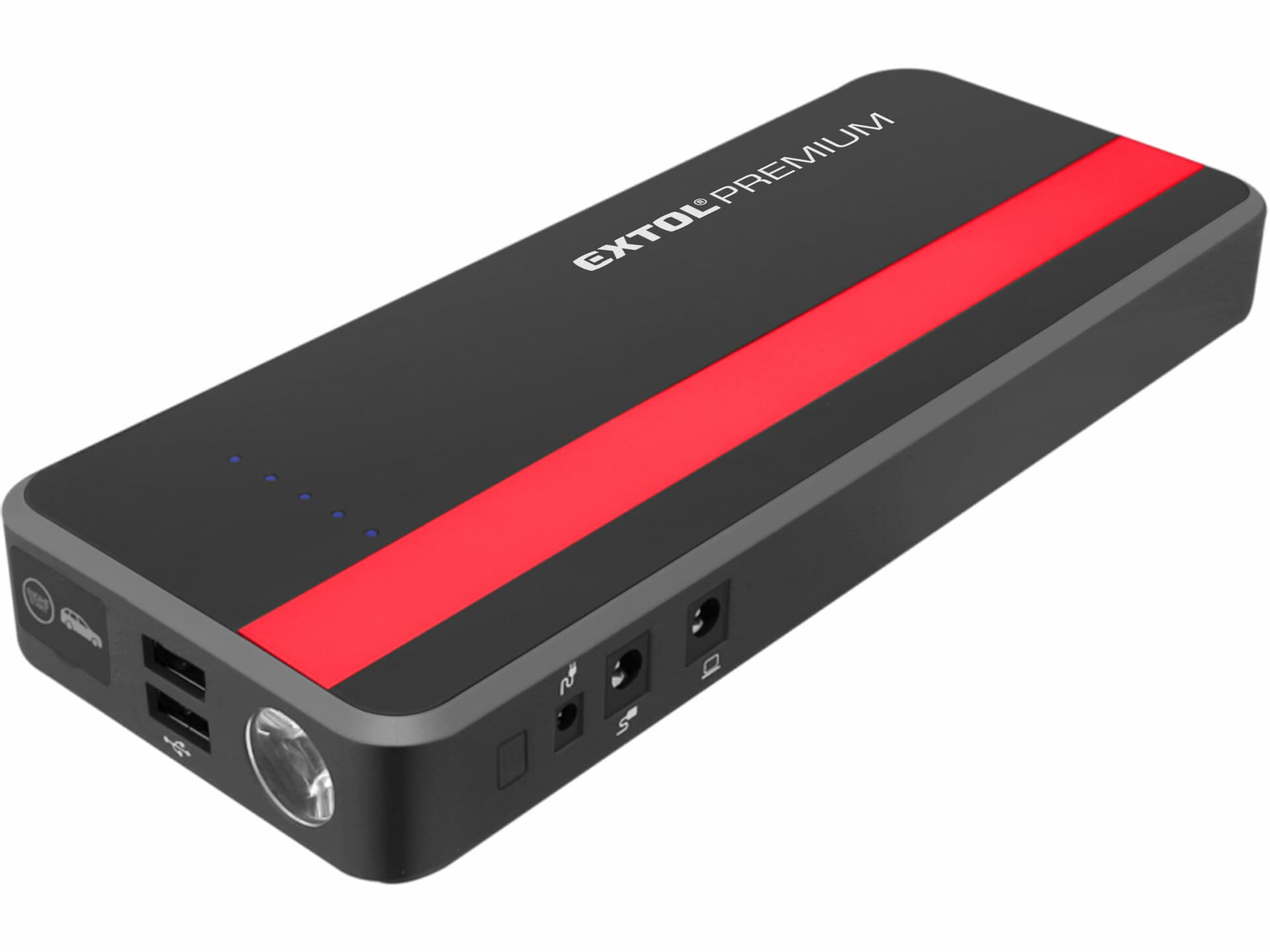 Štartovací zdroj s powerbankou, 18000mAh, 350A, max.700A