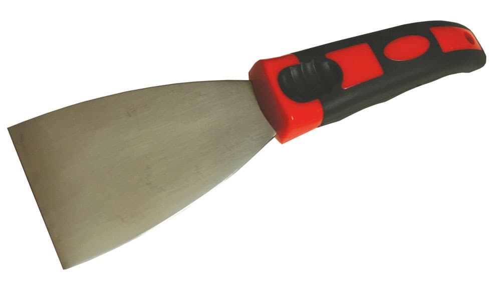Špachtľa antikorová, pogumovaná ergonomická rukoväť, 60mm