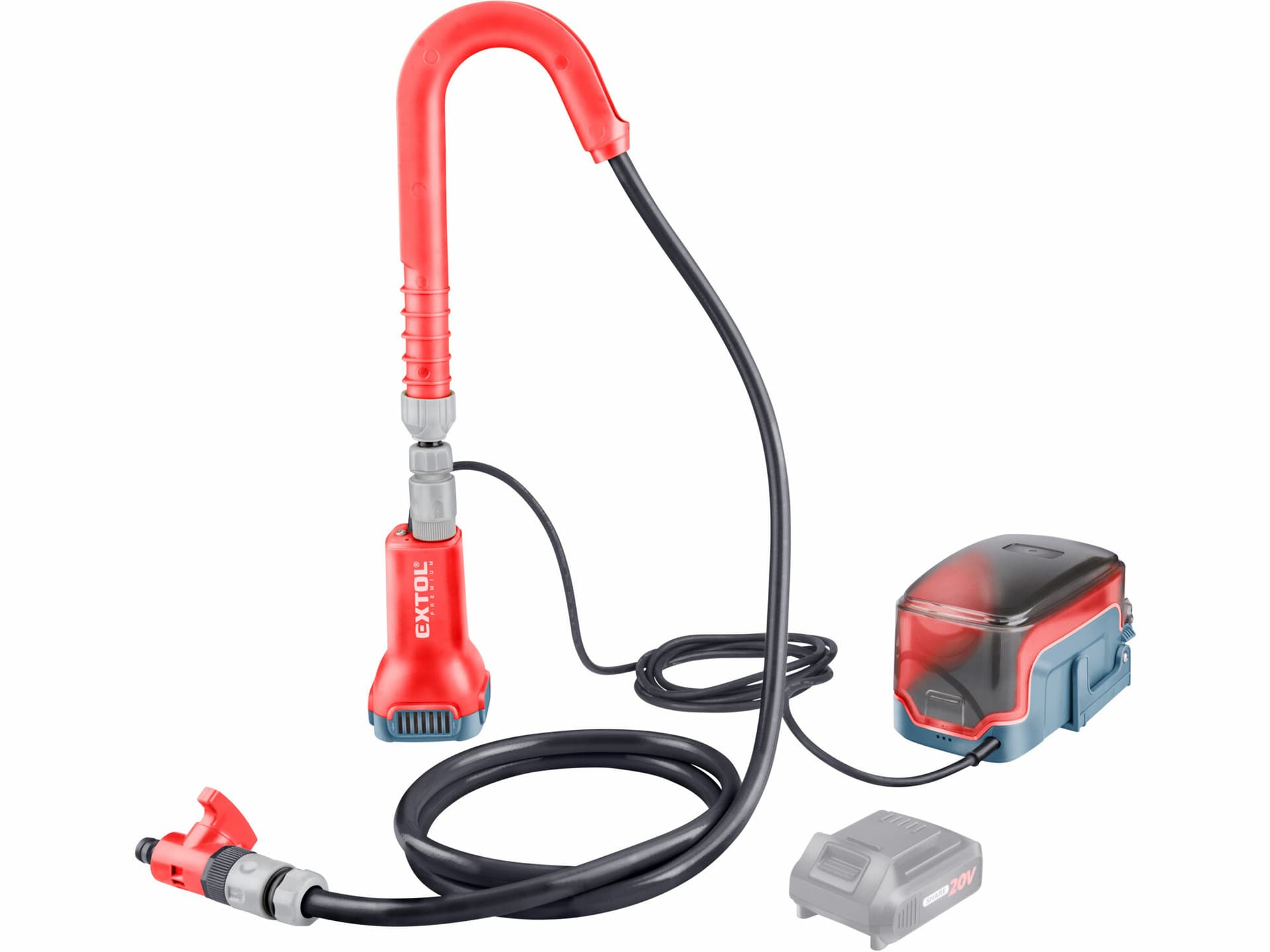 Čerpadlo ponorné do suda aku Share20V, bez aku, 1800 l/h, max. 21m