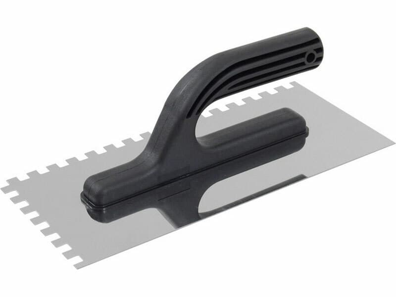 Hladidlo antikorové, 270x130mm, zuby 4x4mm