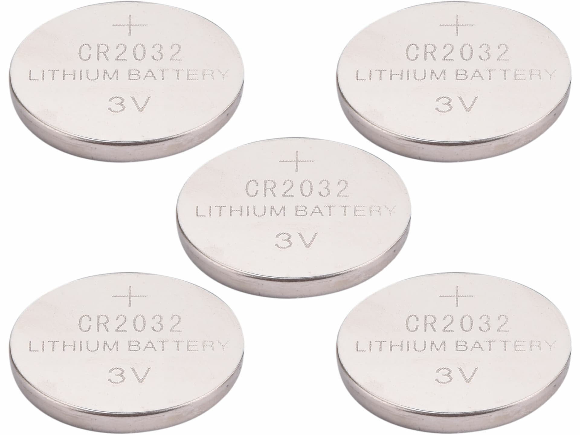 Batéria lítiová 5ks, 3V, typ CR2032