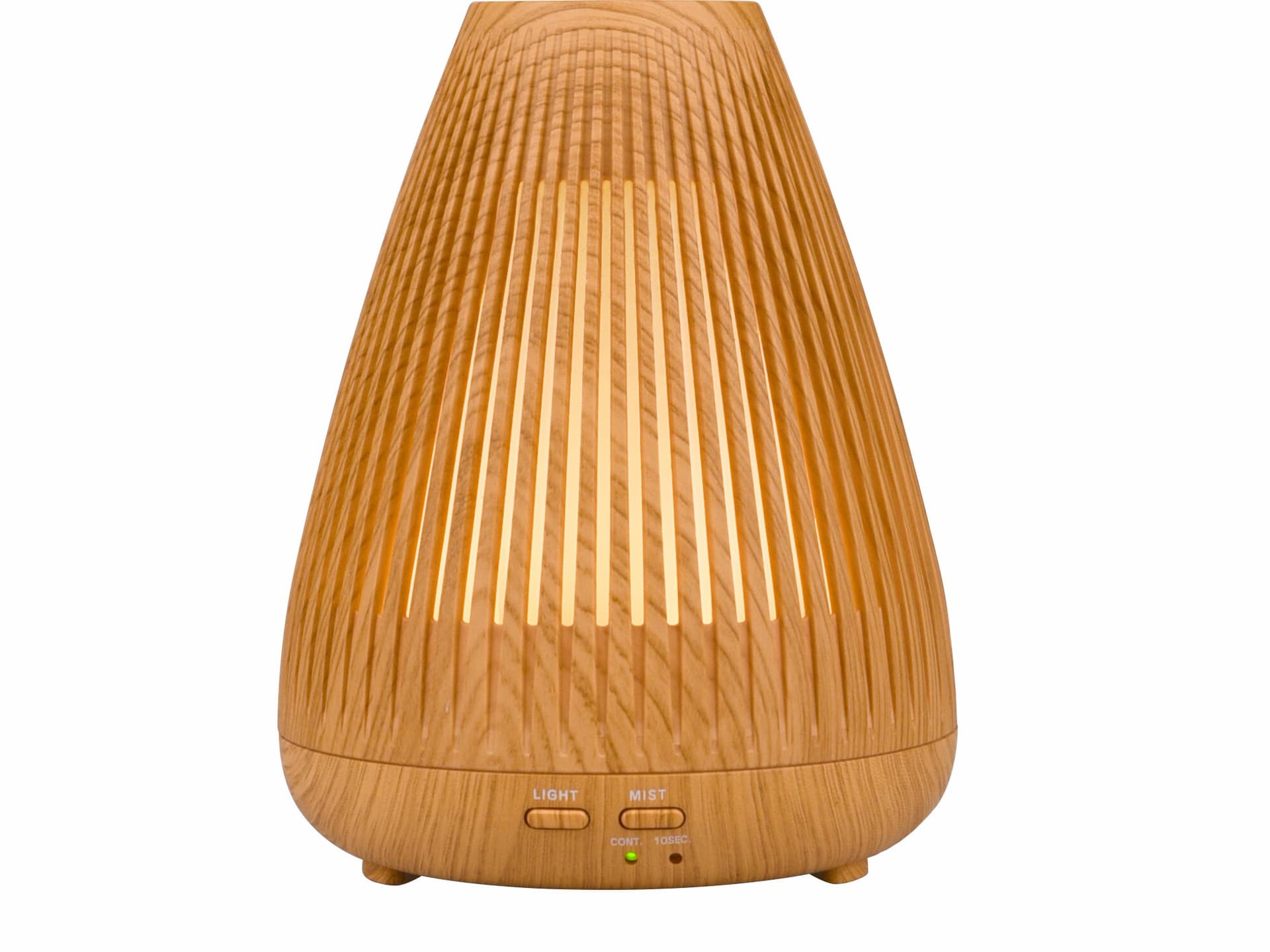 Aróma difuzér BEAM, svetlé drevo, 80ml, 7 farieb, 9W, Ø11,4x15cm