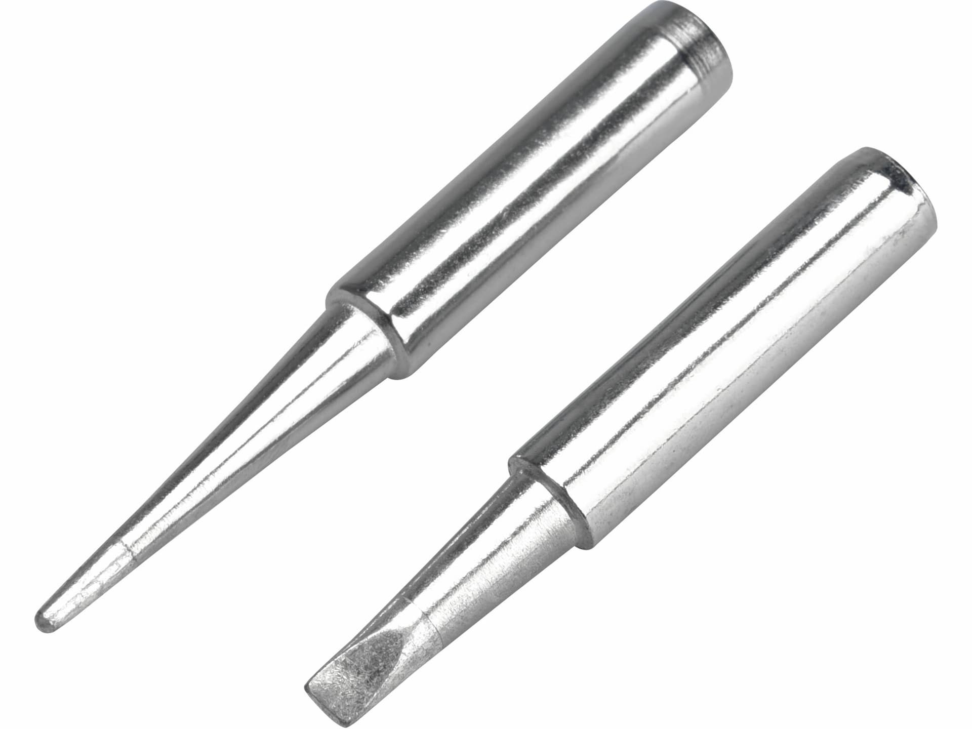Hroty spájkovacie, 2ks, ostrý špic, plochý 3,2mm