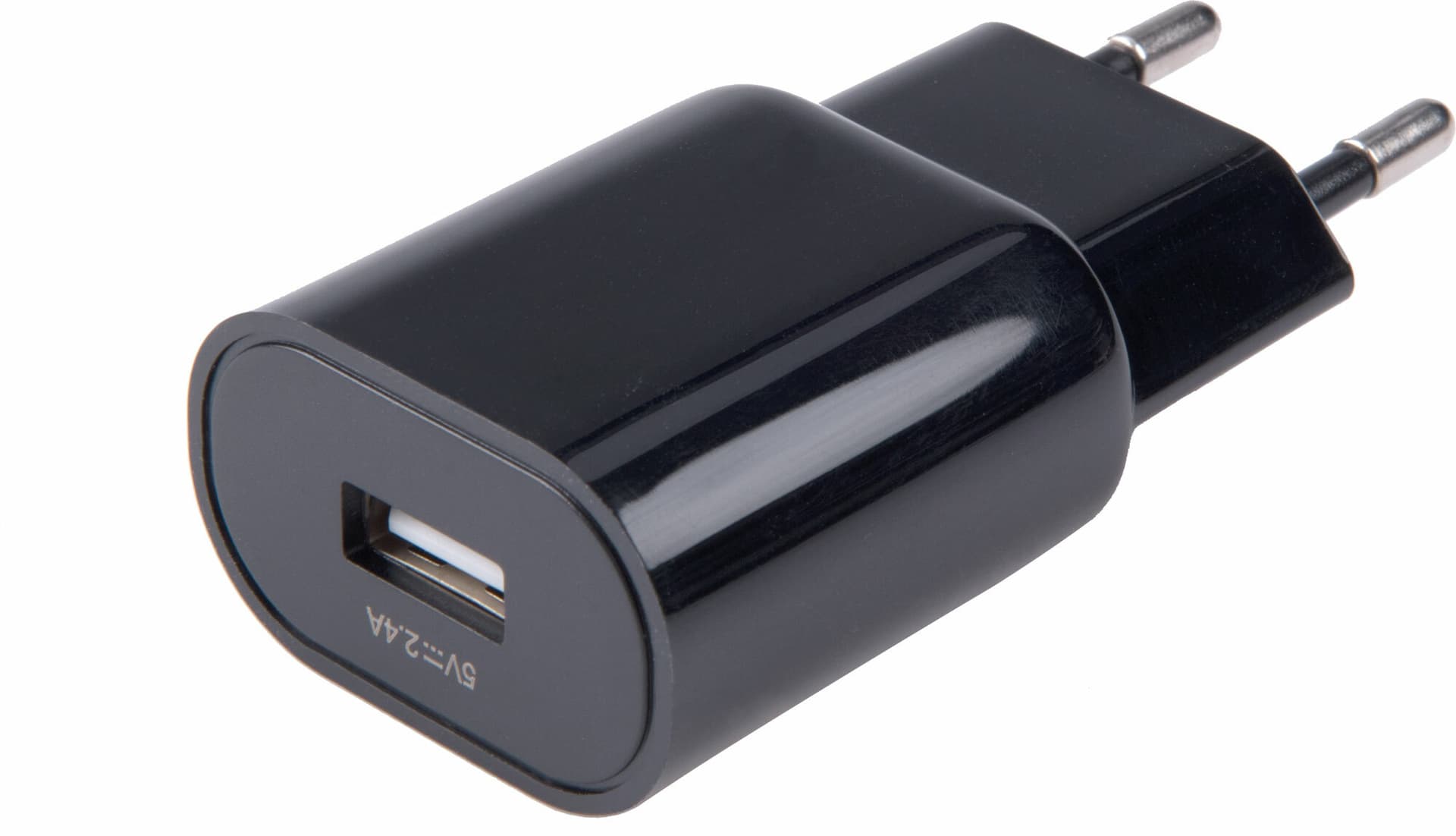 Nabíjačka USB, 100-240V, výstup 5V/2,4
