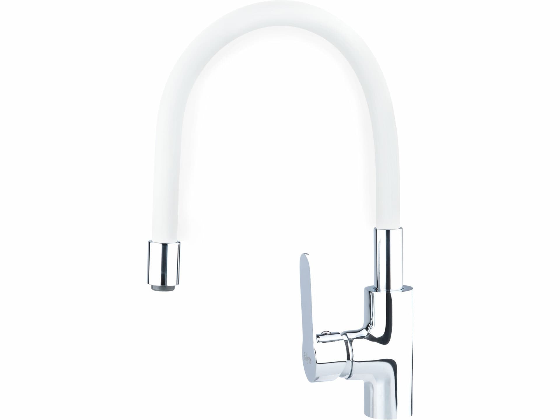 Batéria stojanková, flexibilné horné rameno biele, 550mm