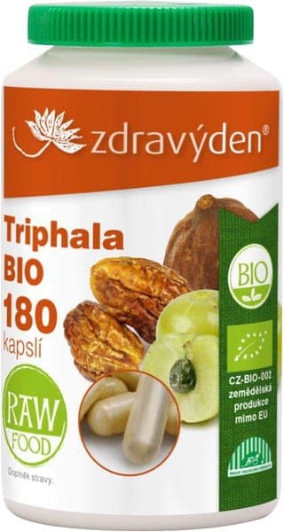 Triphala BIO 180 kapsulí