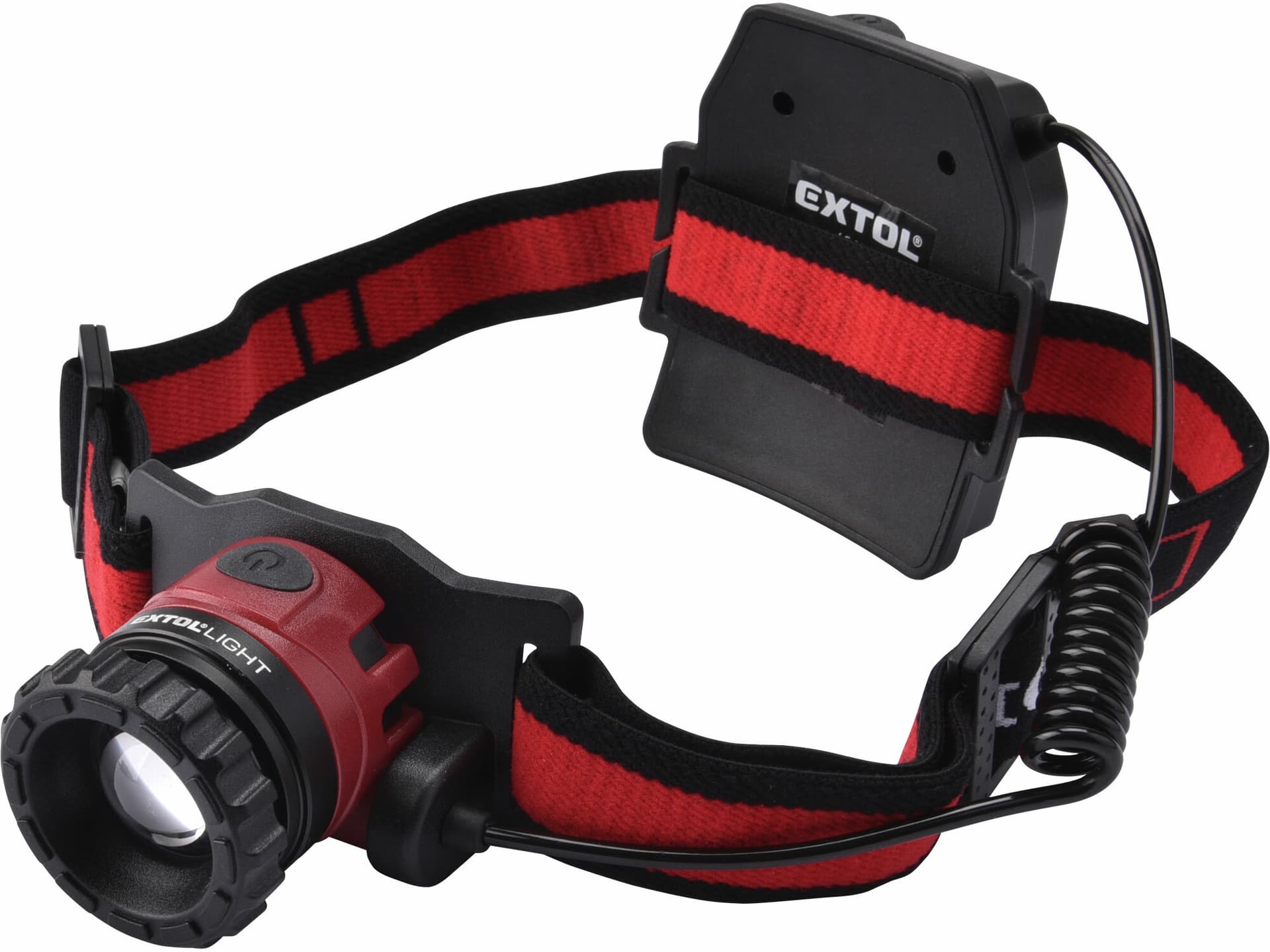 Čelovka CREE XPL LED, 450lm, 3,7V Li-Po 2,4Ah, nabíjanie cez USB