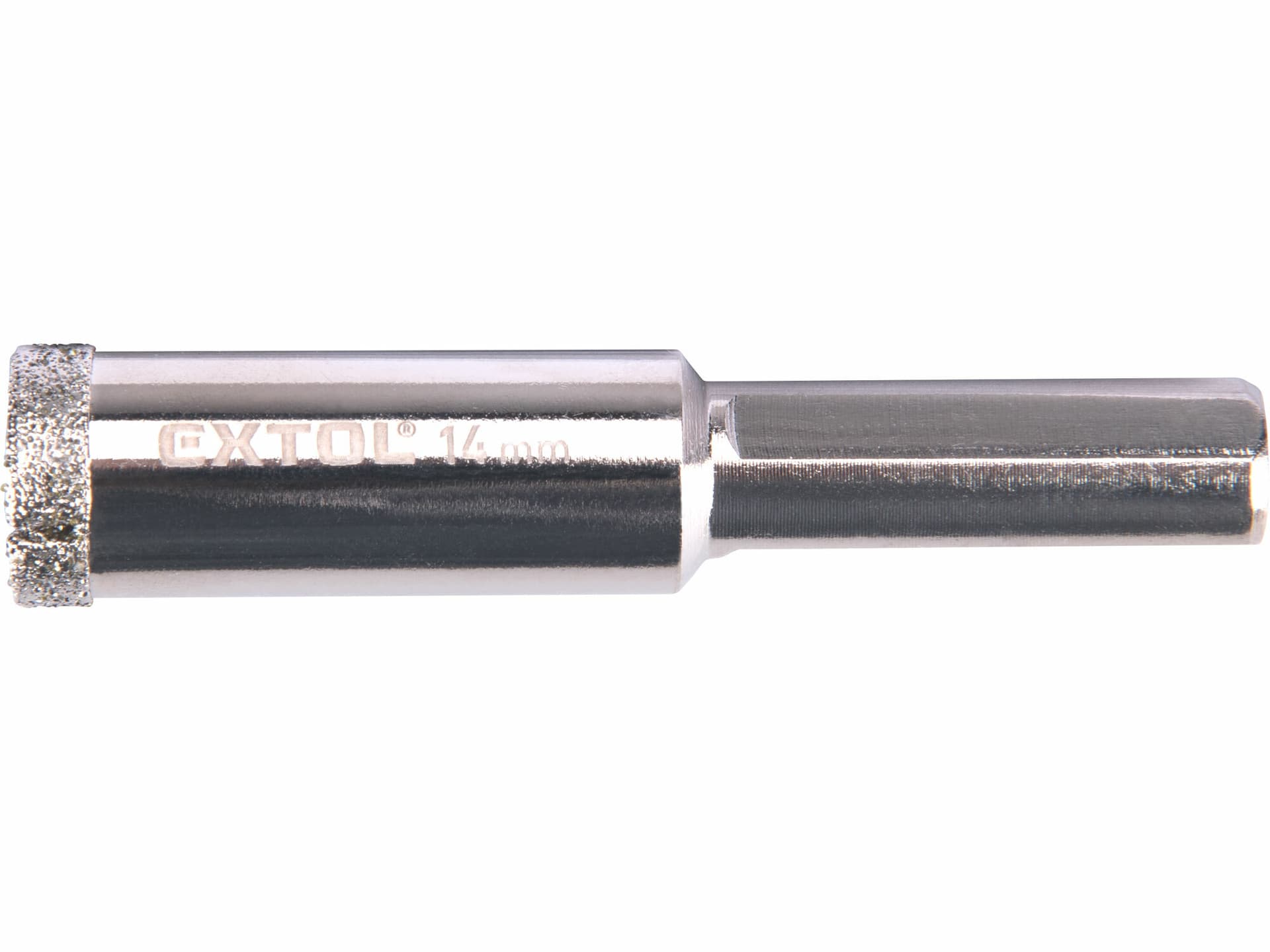 Vrták korunkový diamantový, Ø14mm