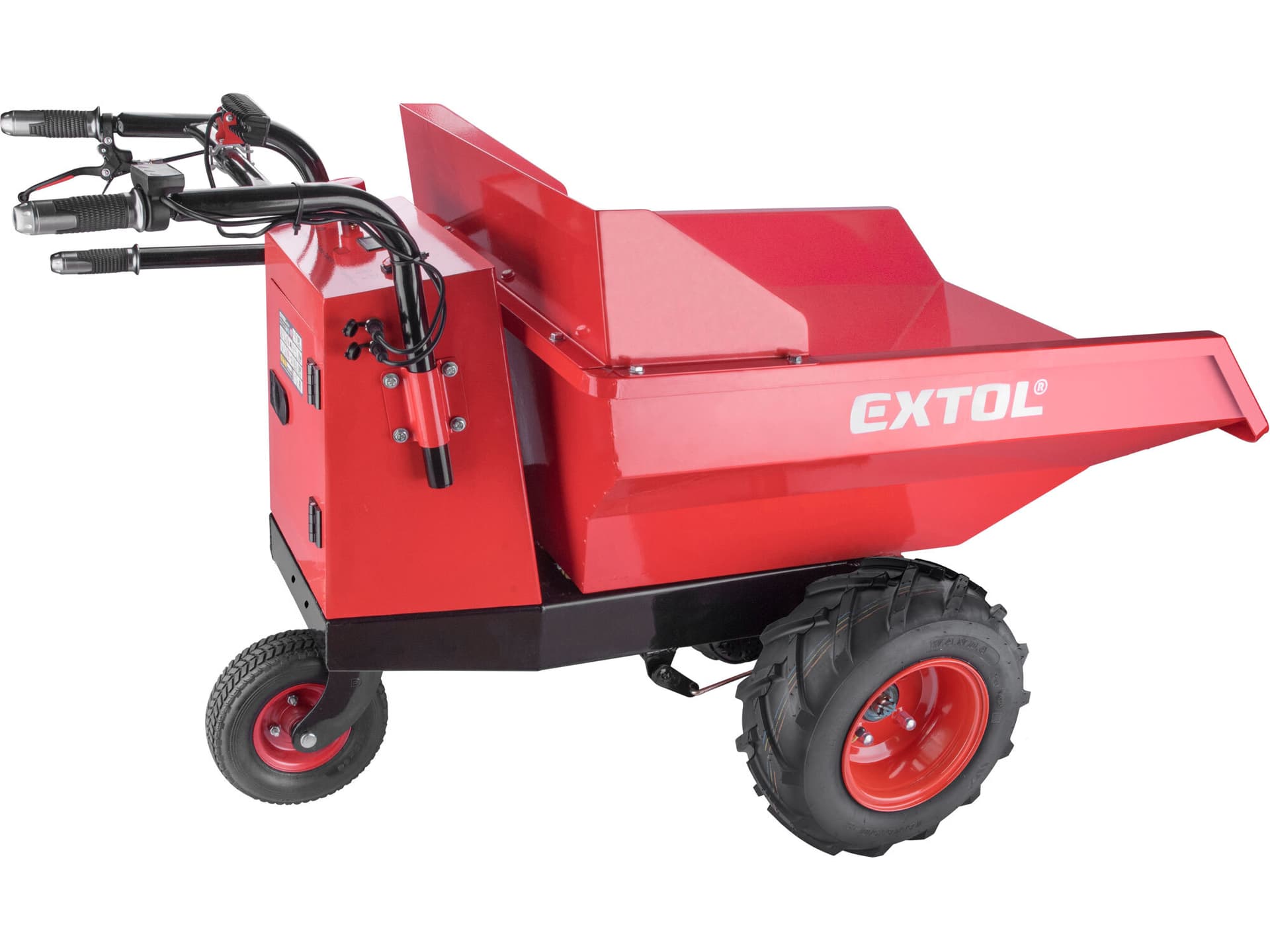 Dumper - transportér s elektrickým pohonom, 400kg, 200l, 48V/15Ah