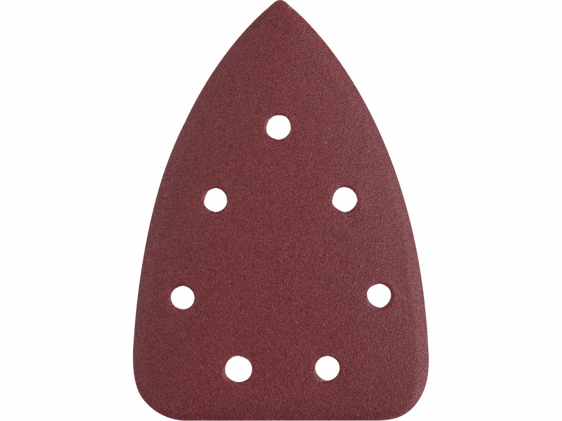 Papier brúsny deltový na suchý zips 10ks, 7 otvorov, 98x141mm, P120