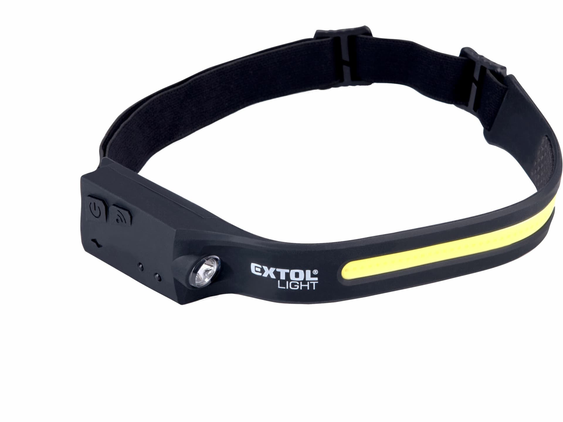 Čelovka nabíjateľná 350lm, COB + XPE LED, 1,2Ah Li-pol