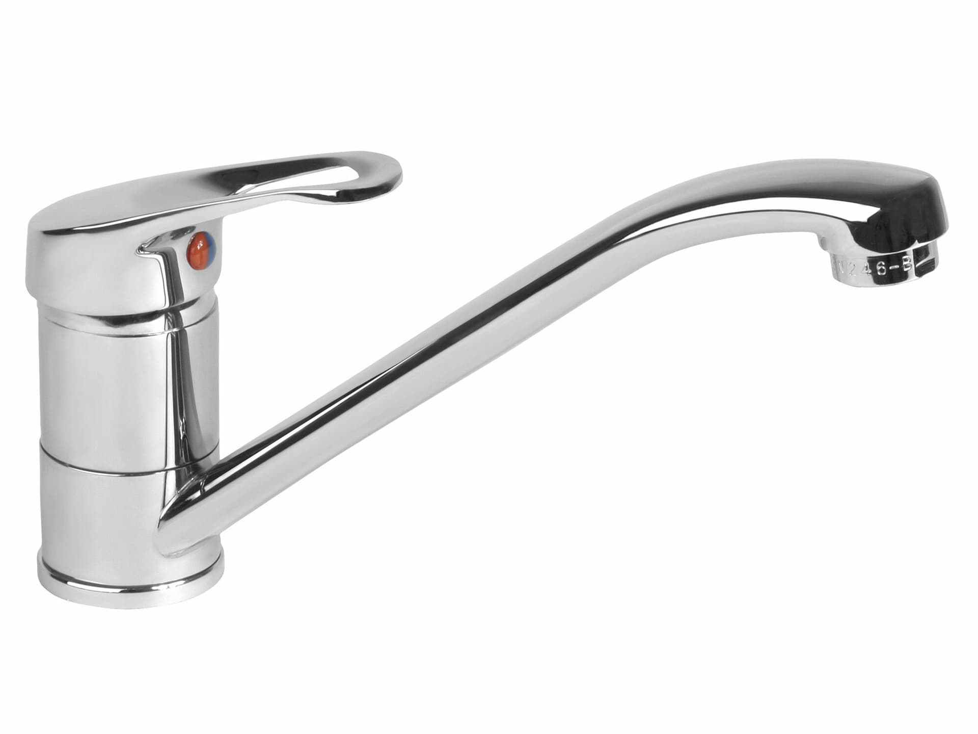 Batéria stojanková umývadlová / drezová, rameno 220mm (72001)