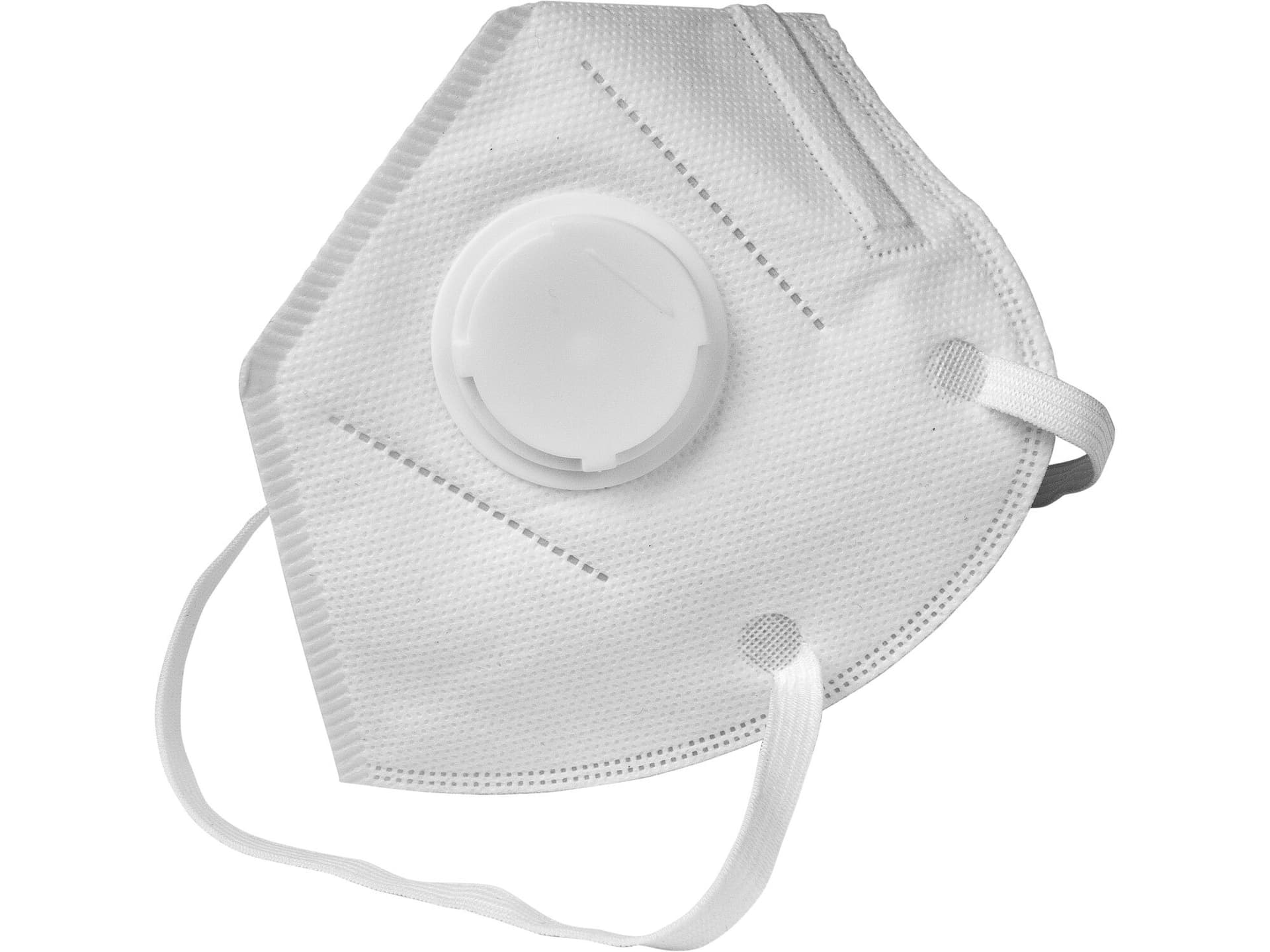 Respirátor s výdychovým ventilom, skladací 5ks, EN149:2001, FFP1