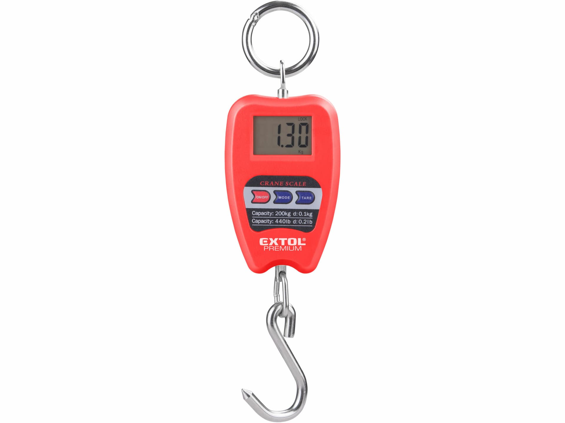 Váha závesná s hákom, max. 200kg, +-100g