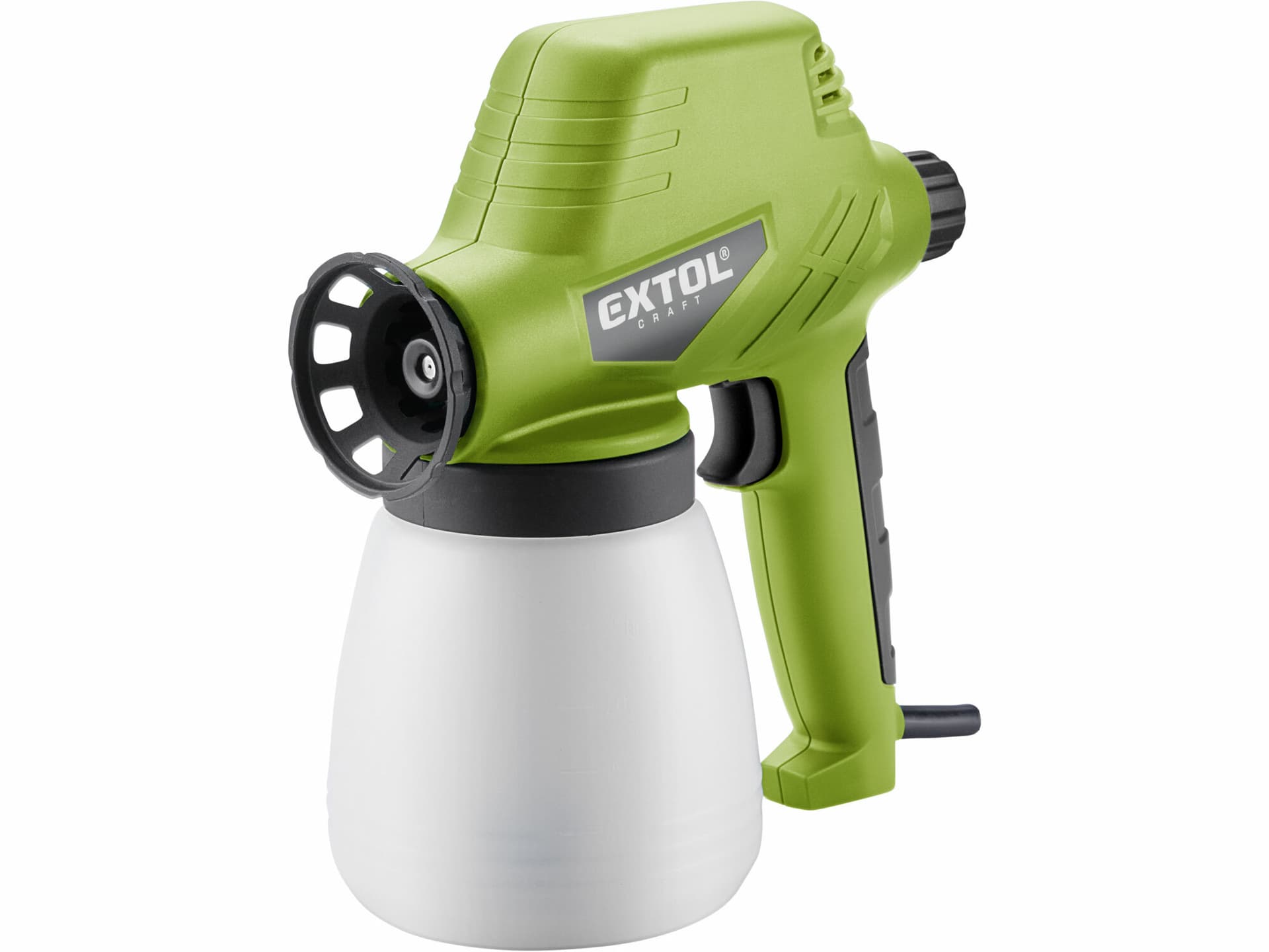 Pištoľ striekacia, príkon 80W, nádobka 800ml, 280ml/min, dýza 0,8mm