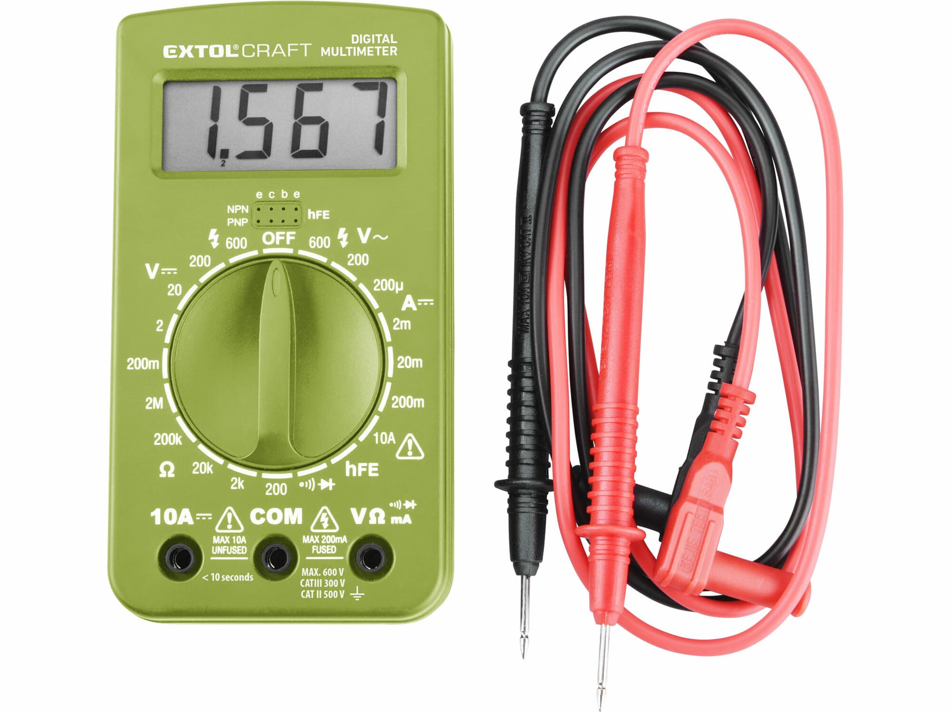 Multimeter digitálny (U,I,R)