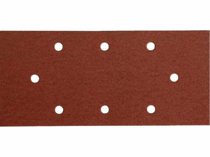 Brúsny papier na suchý zips 10ks, 8 otvorov, 93x190mm, P40