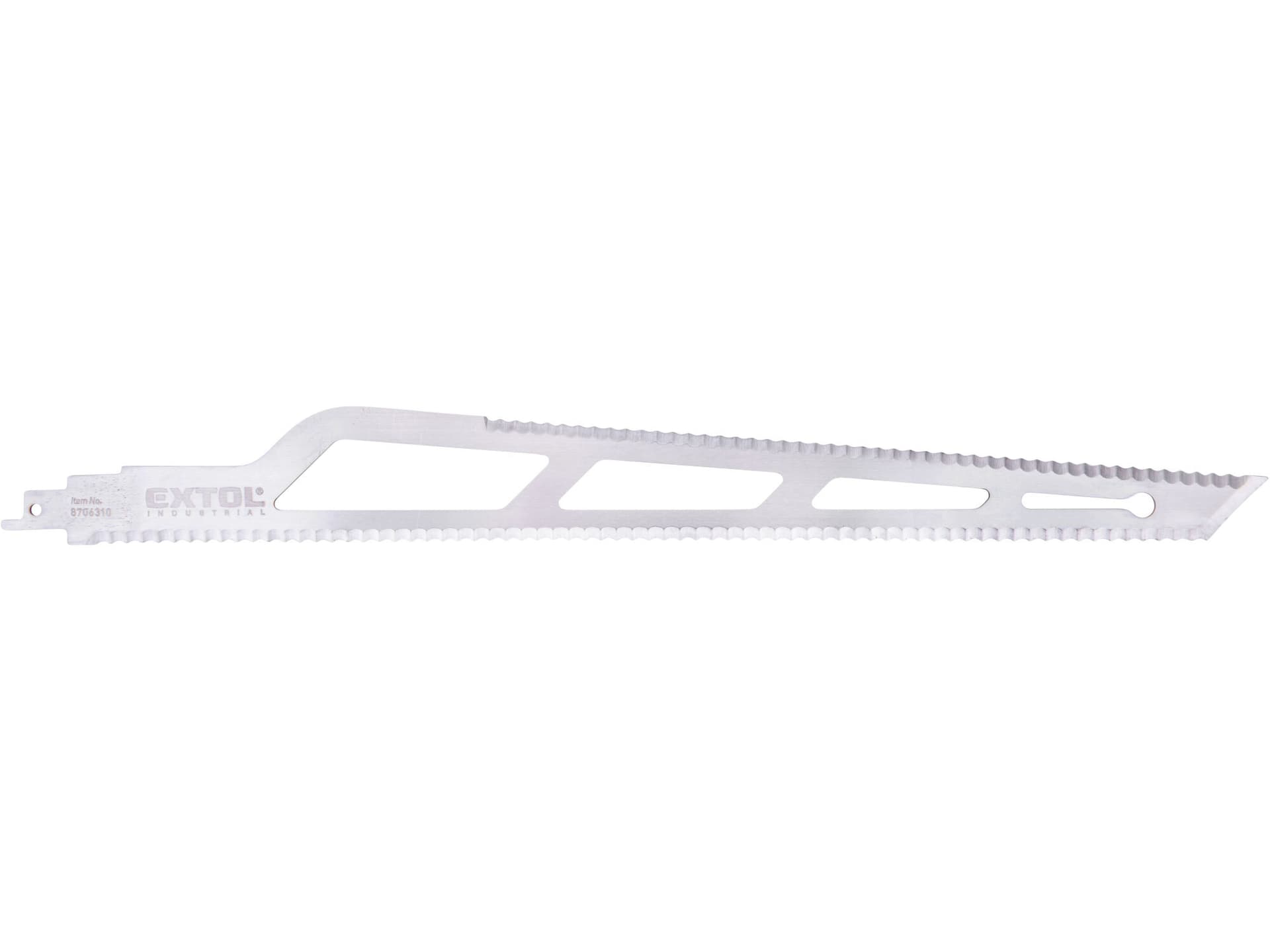 Plátok na rezanie izolačných hmôt do chvostovej píly, 400mm, hrúbka 1,5mm