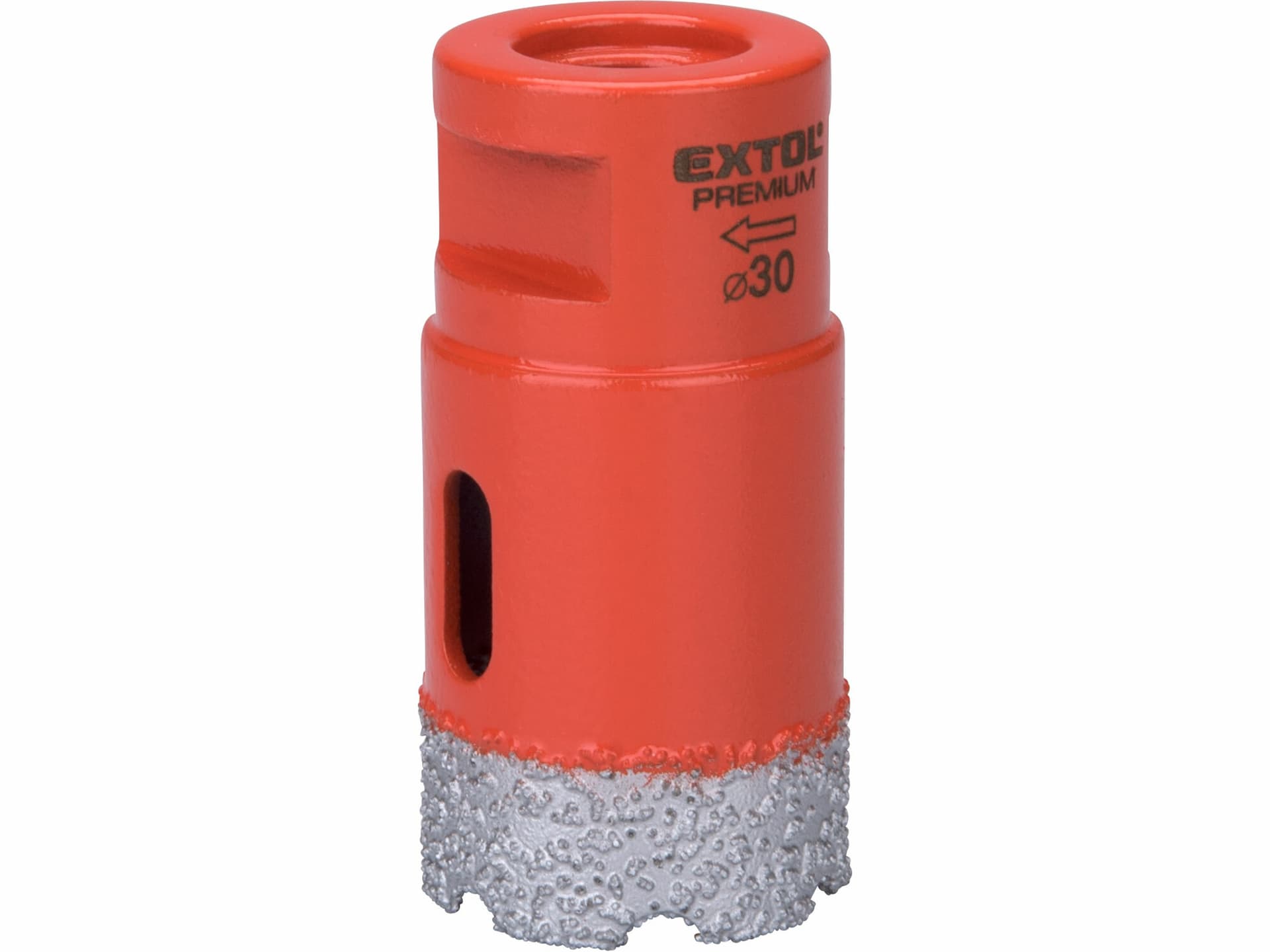 Vrták korunkový diamantový do uhlovej brúsky, Ø30mm