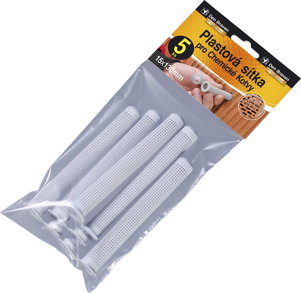 Plastové sitko, Ø15x85mm, 5ks