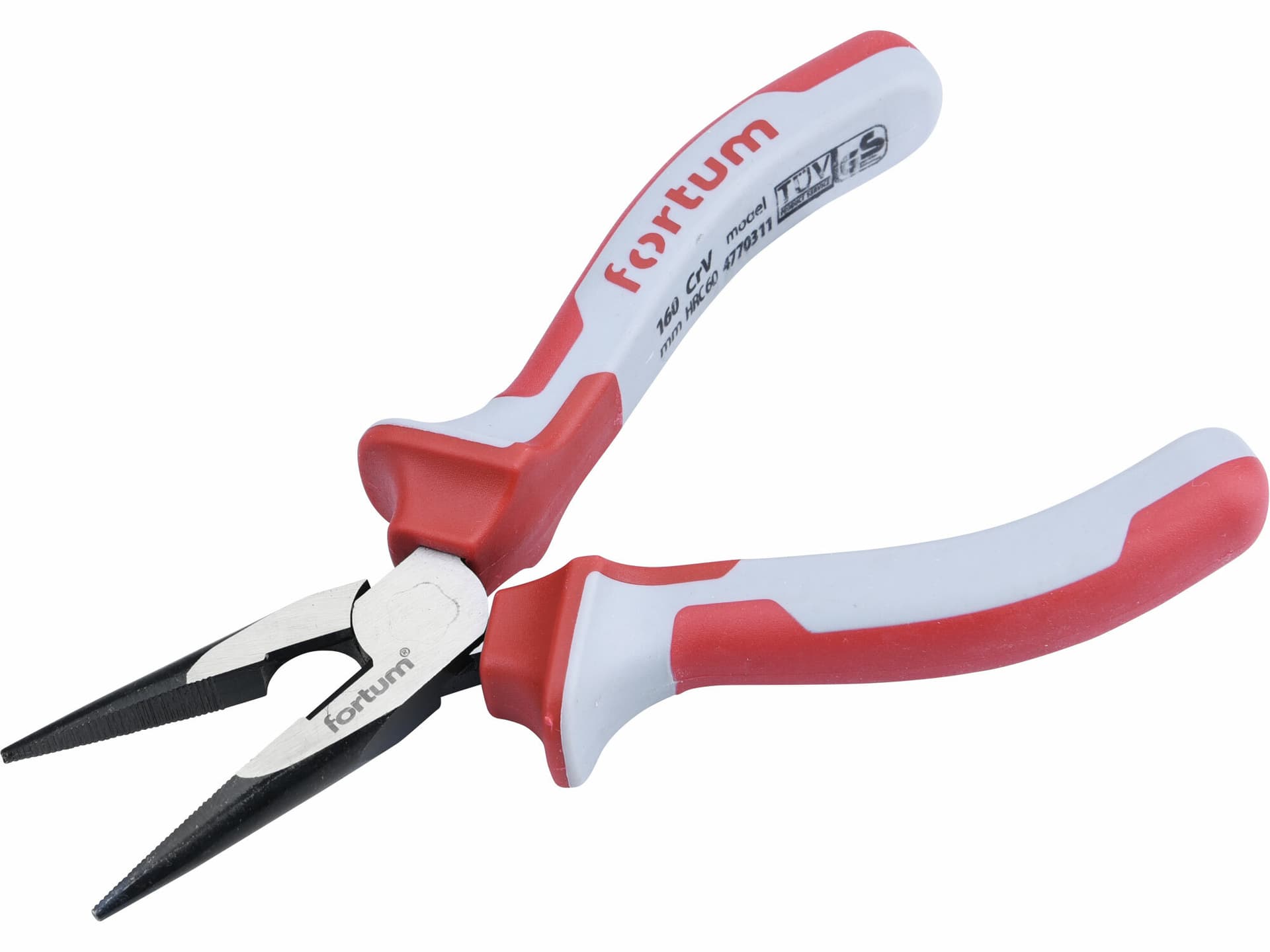 Kliešte pologuľaté priame, 160mm (4770311)