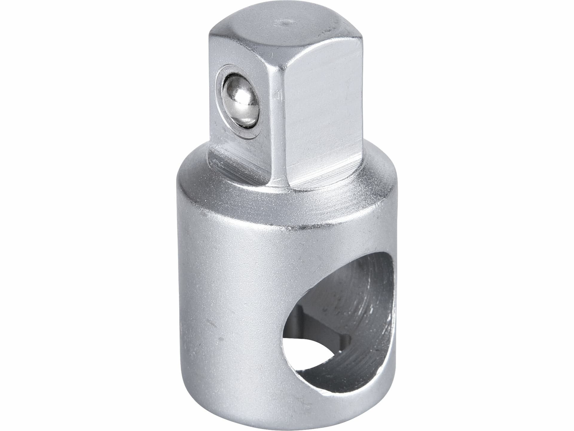 Adaptér s otvorom pre trhák, vnútorný 3/8” na vonkajší 1/2”, dĺžka 44mm