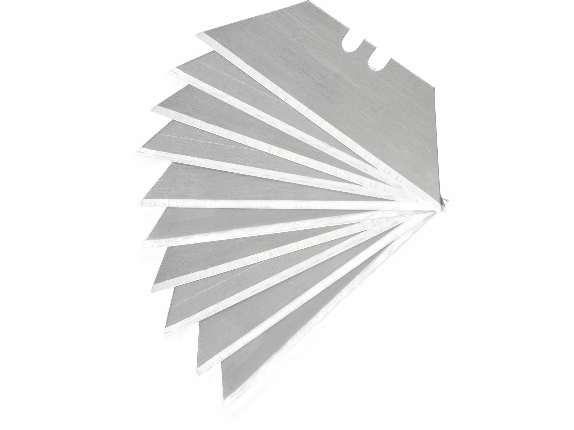 Brity lichobežníkové do univerzálneho noža, 10ks, 19x61mm