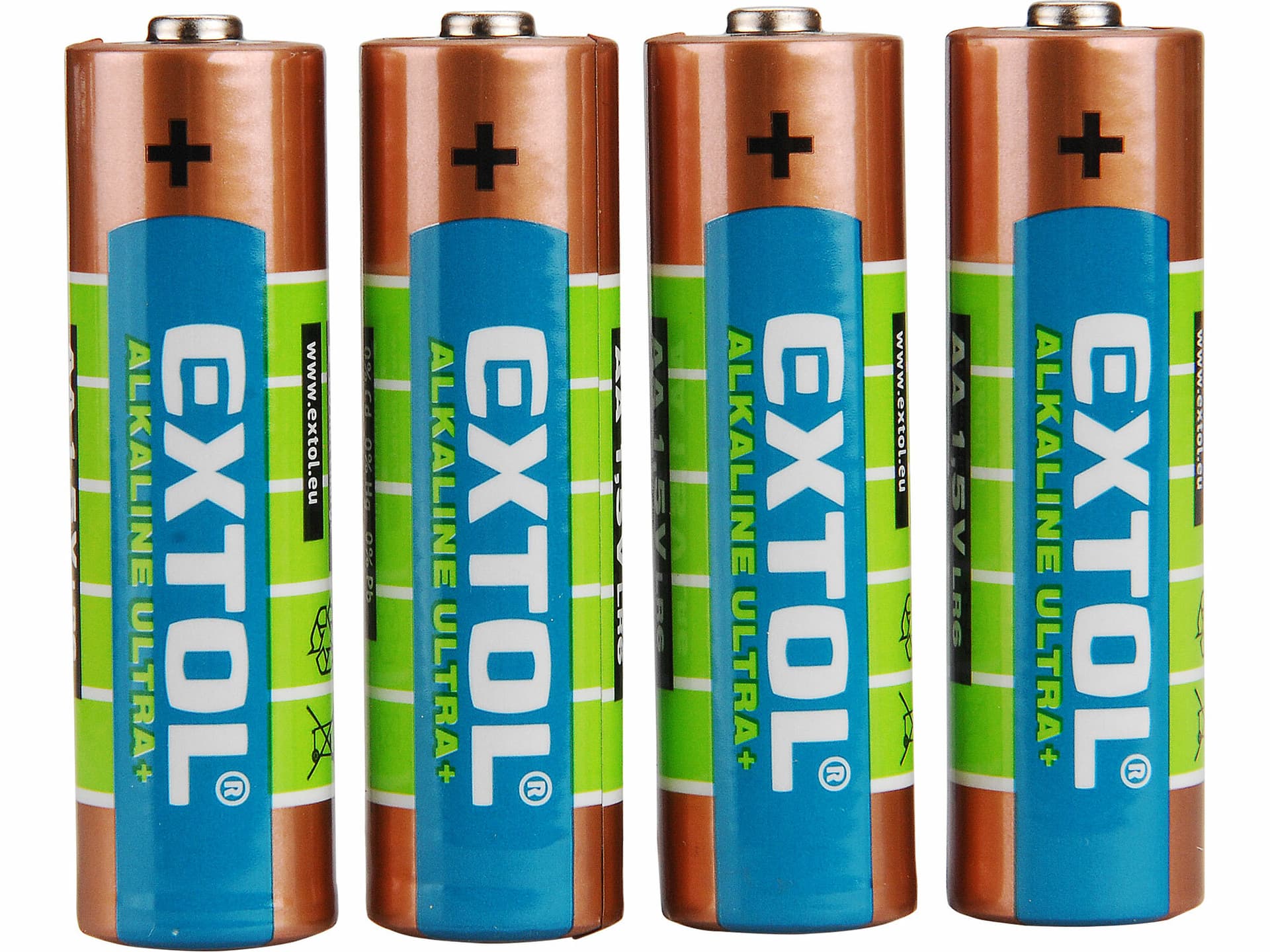 Batéria alkalická 4ks, 1,5V, typ AA