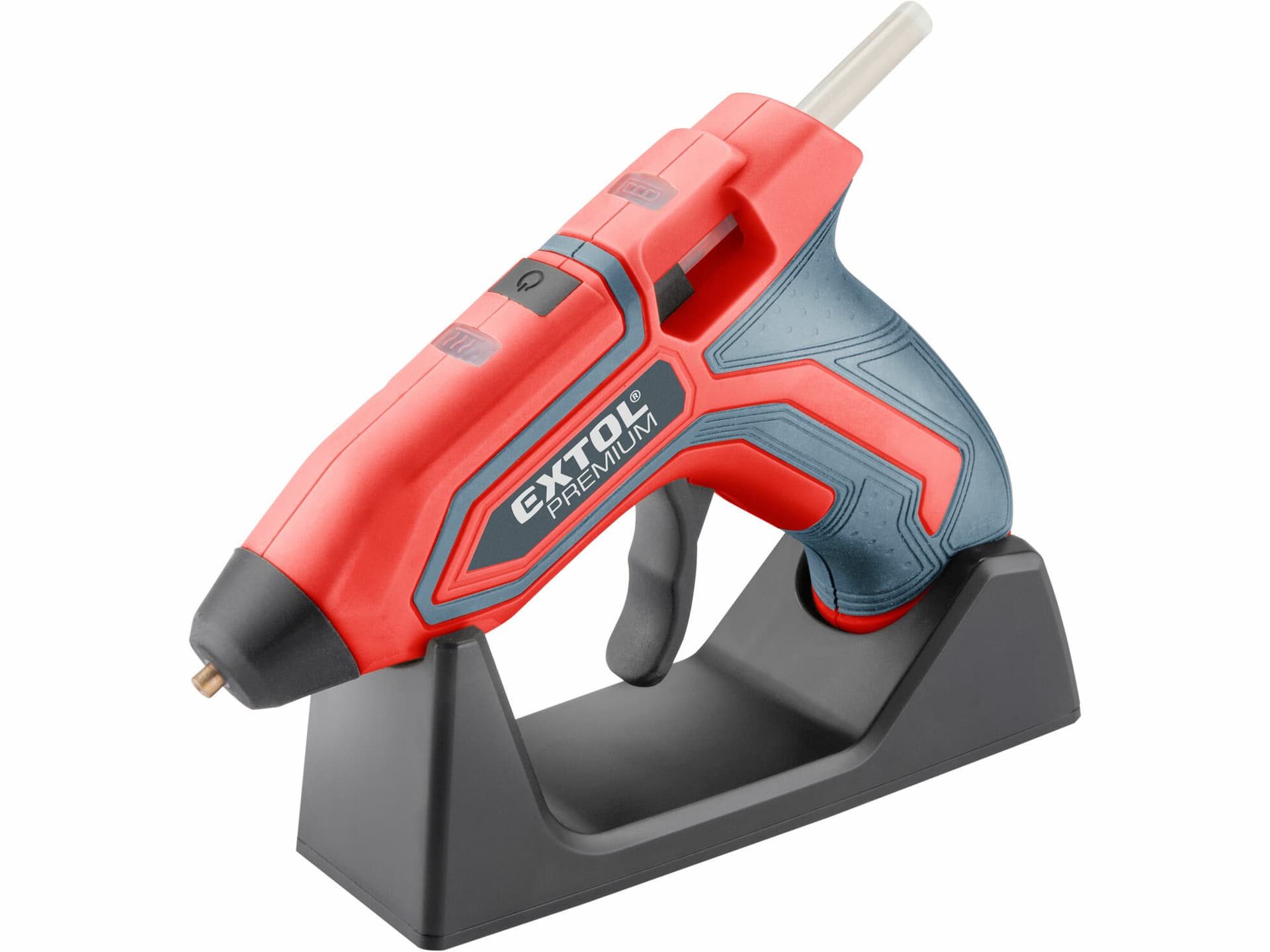 Pištoľ lepiaca tavná aku 3,7V/1,5Ah Li-ion, Ø7,2mm