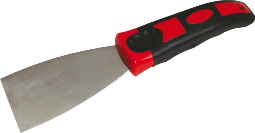 Špachtľa antikorová, pogumovaná ergonomická rukoväť, 30mm