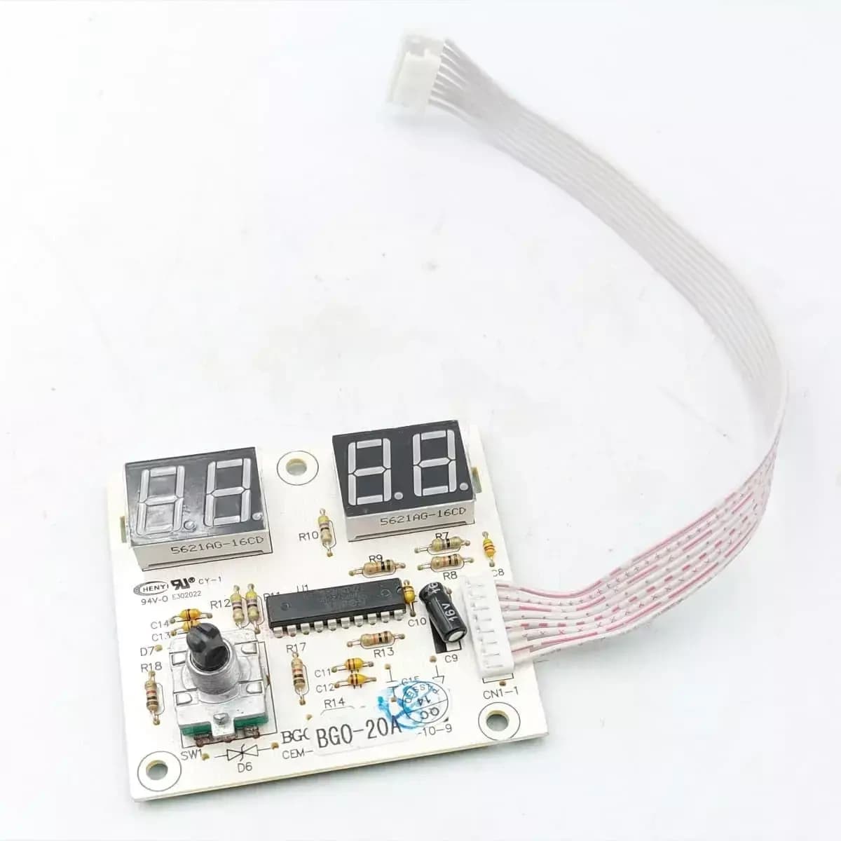 Doska elektroniky s displejom