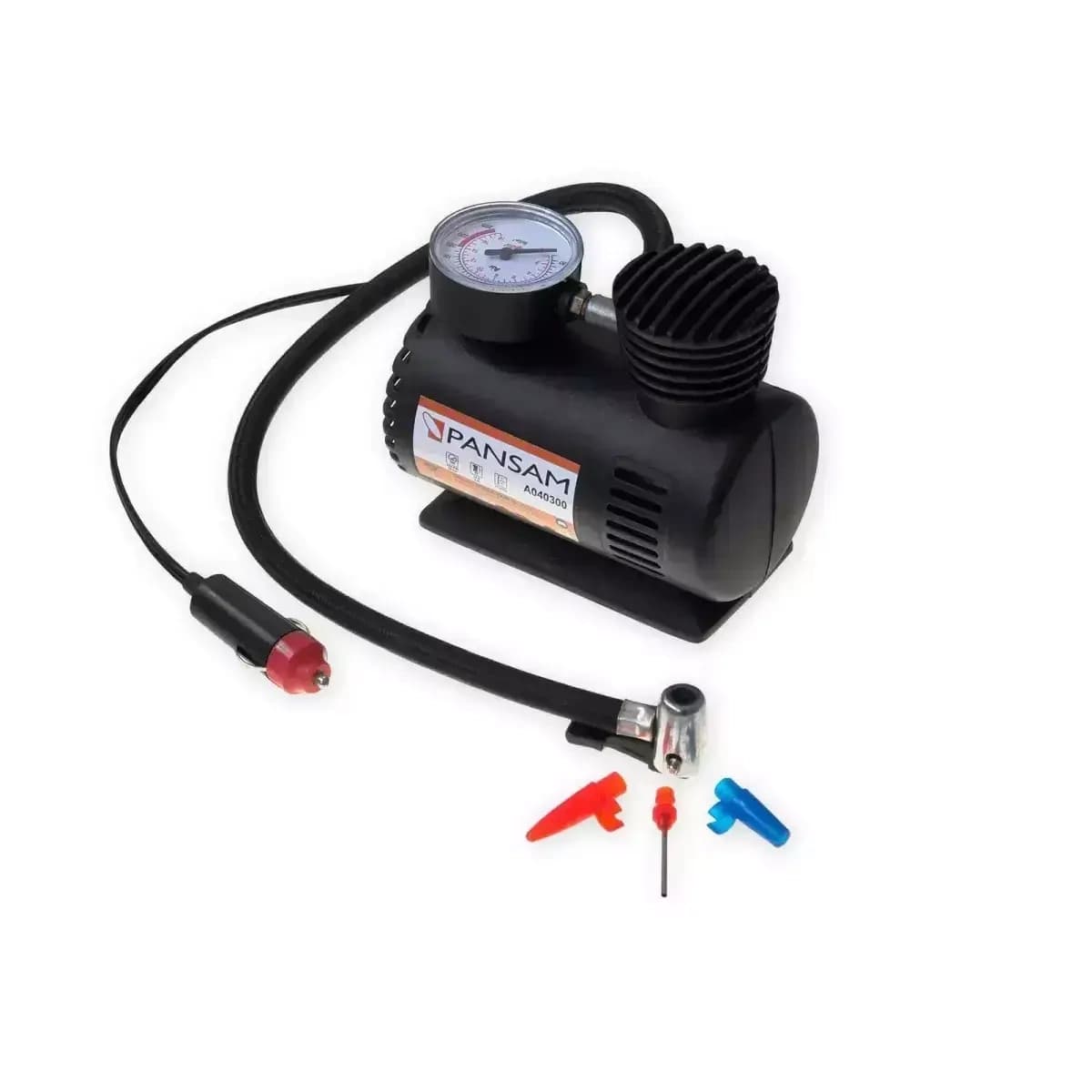 Kompresor do auta 12V 250PSI 11L/min, hadica 50 cm
