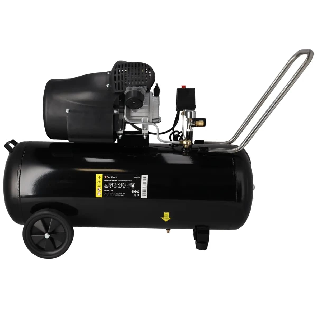 Kompresor olejový 2-valec do V, 100L ,2,3kW 412L/min,8bar