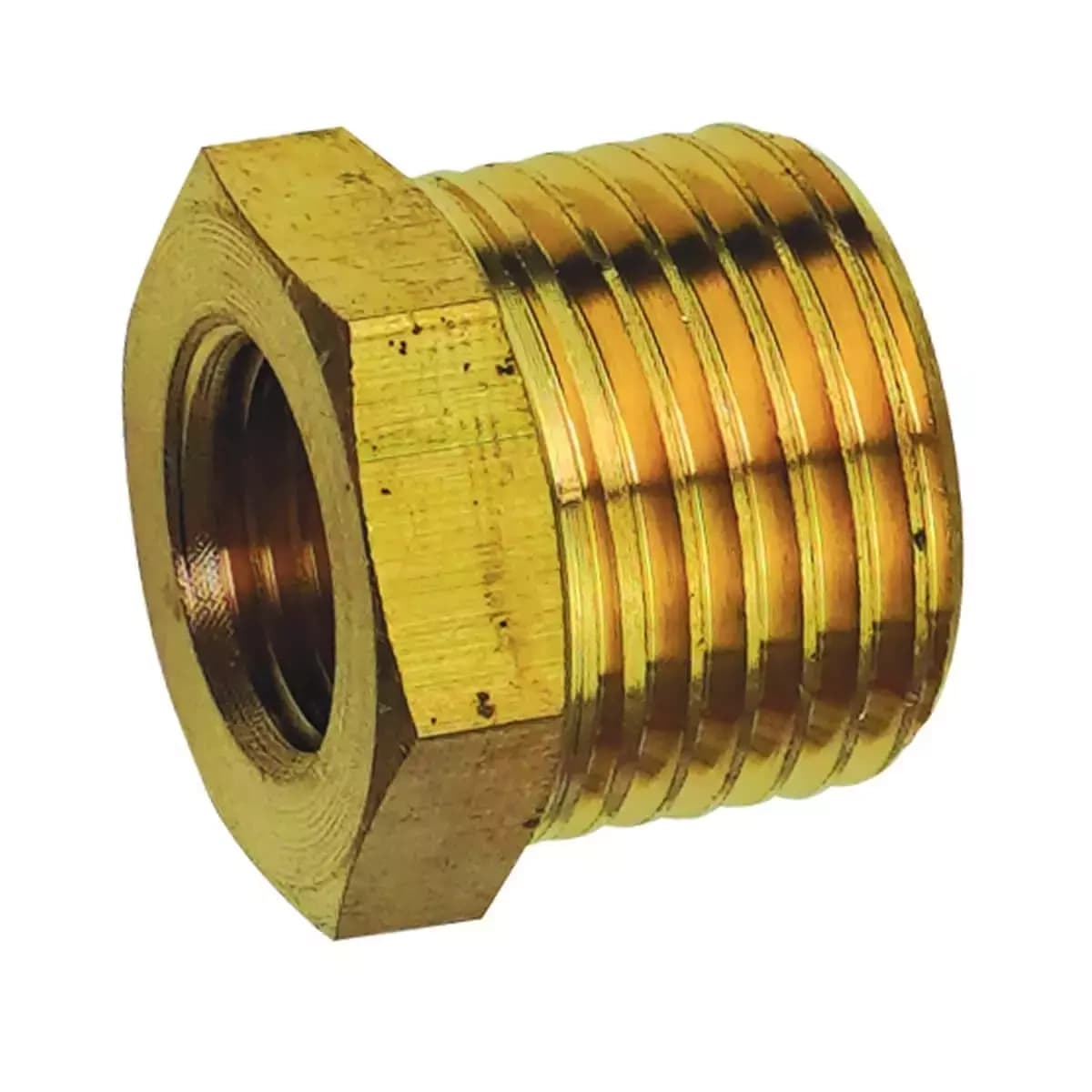 Redukcia 1/4" vnútorný závit (F) x 1/2" vonkajší závit (M)