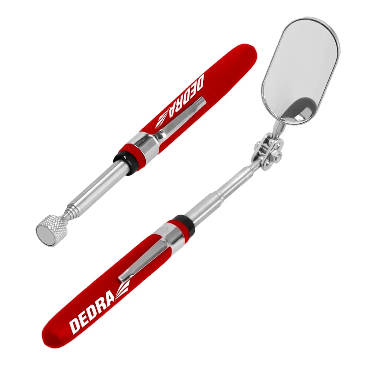 Kontrolné zrkadlo 50x26 mm a magnetické chápadlo, sada 2 ks.