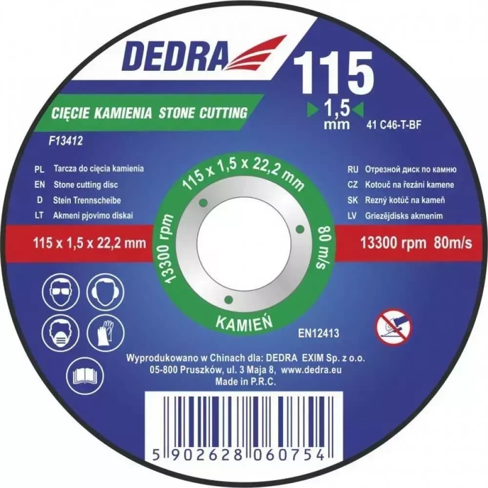 115x3,0x22,2 - rezný kotúč na kameň