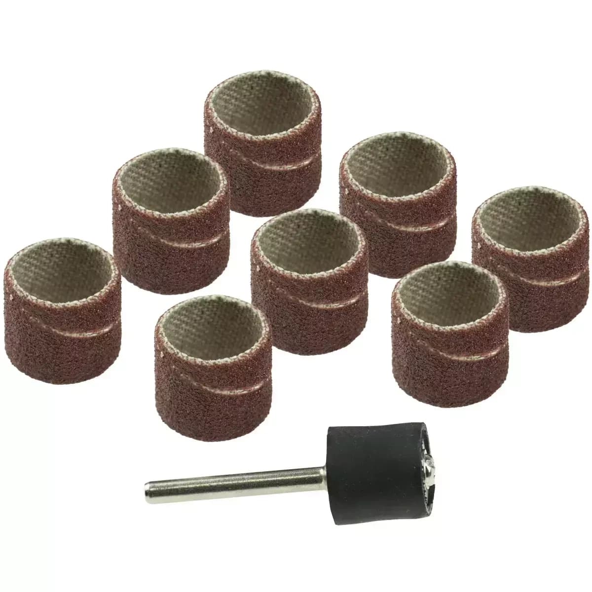 Brúsny pás 12,7mm,K60,K120,súprava 9ks (8+1 stopka 3,2mm)