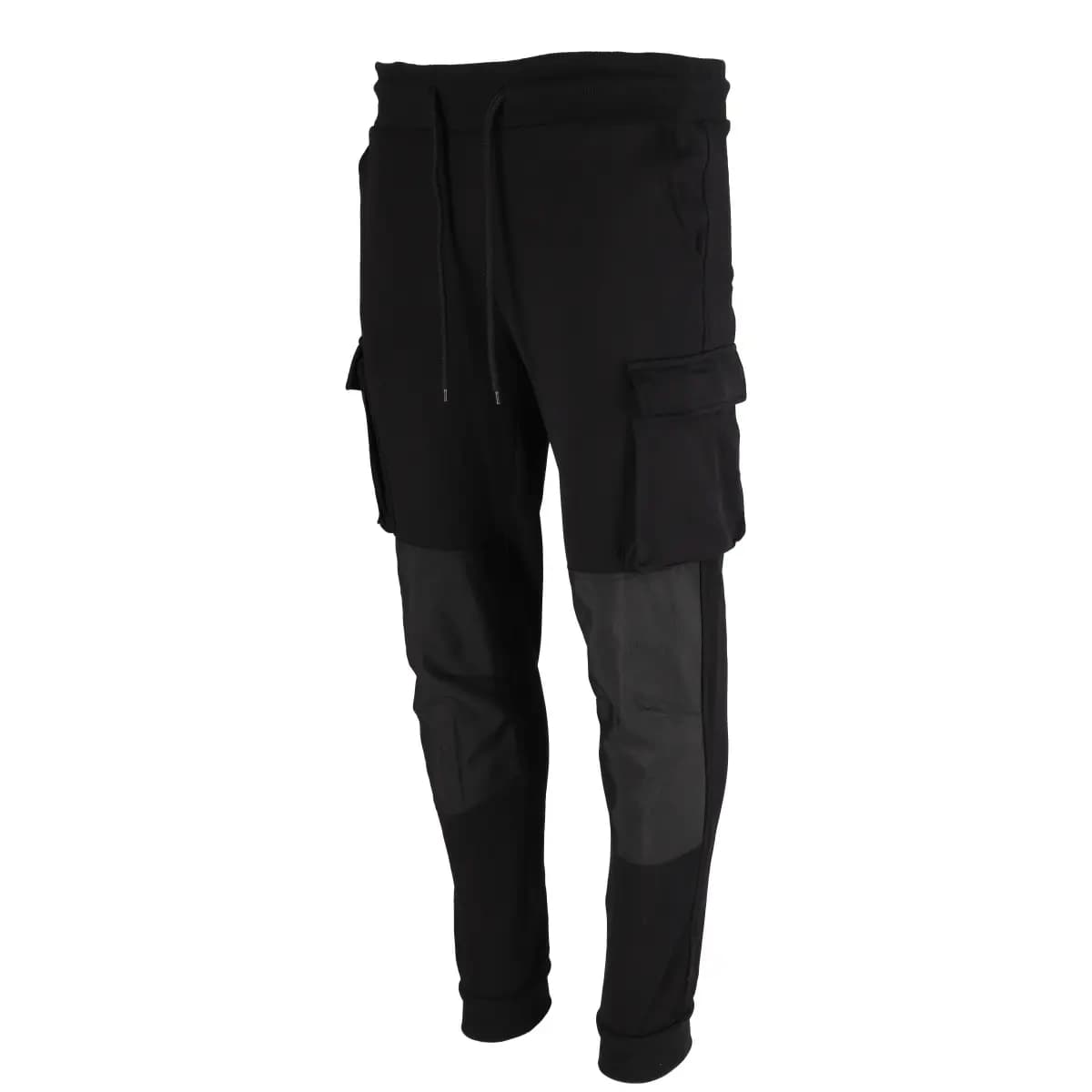 Čierne tepláky, veľkosť XL, 300g/m2